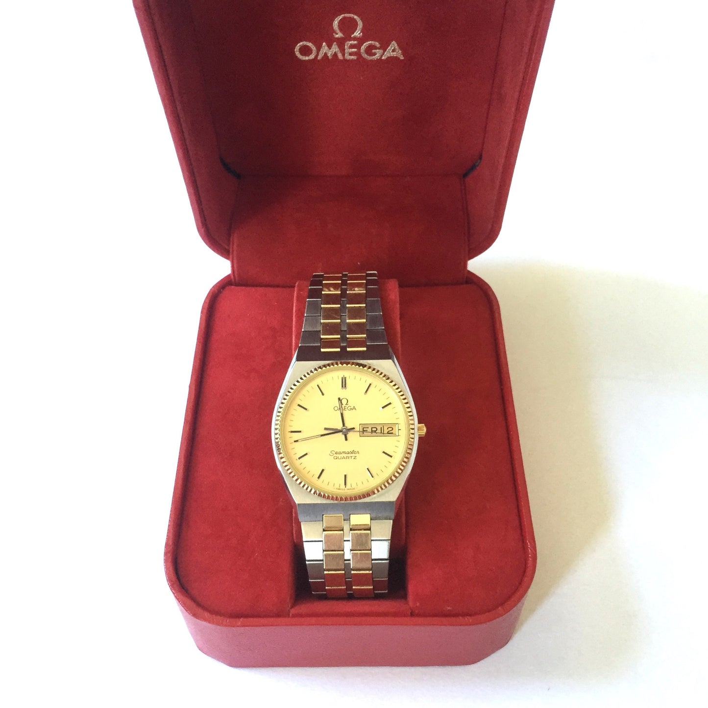 Omega - Seamaster Day-Date 18K/SS Watch