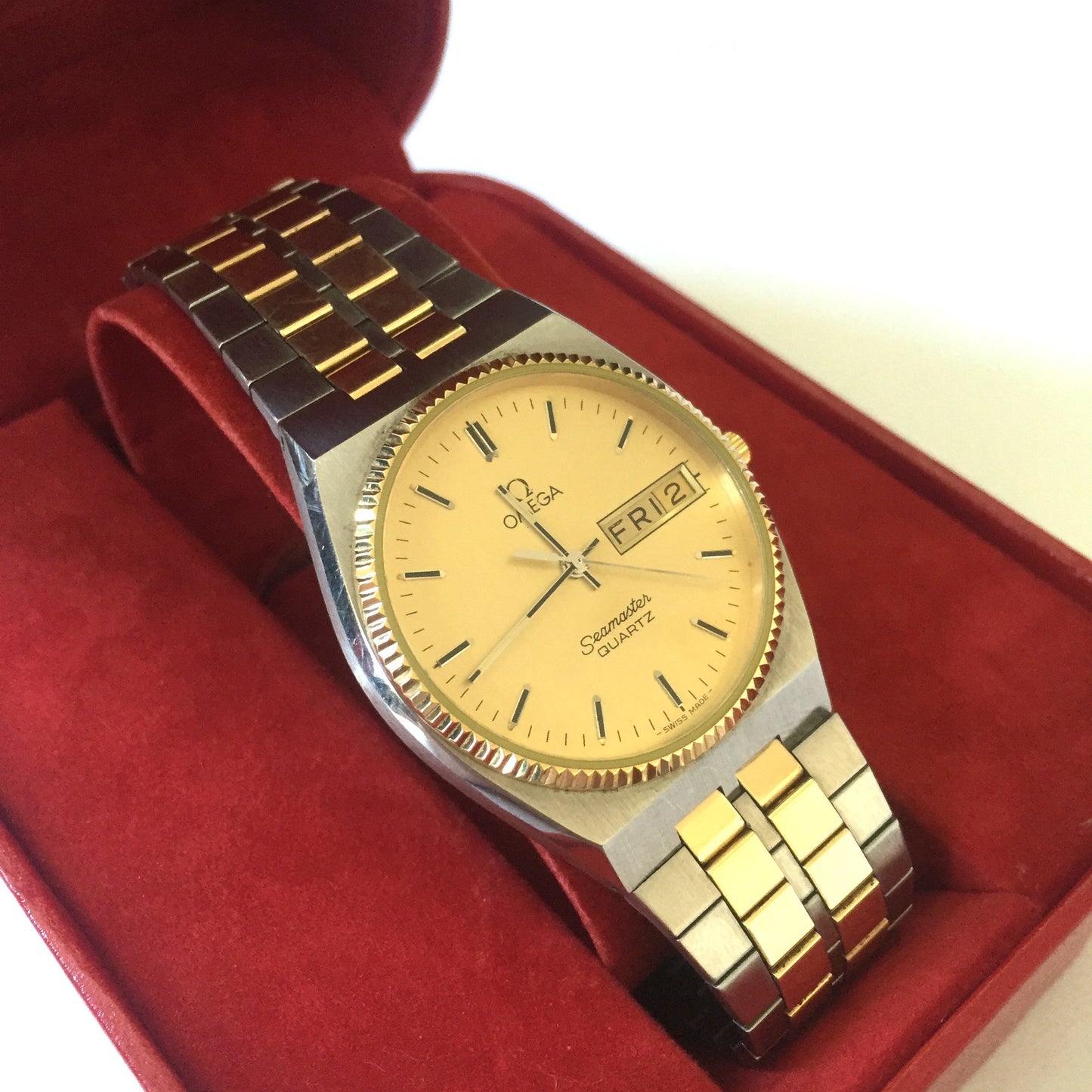 Omega - Seamaster Day-Date 18K/SS Watch
