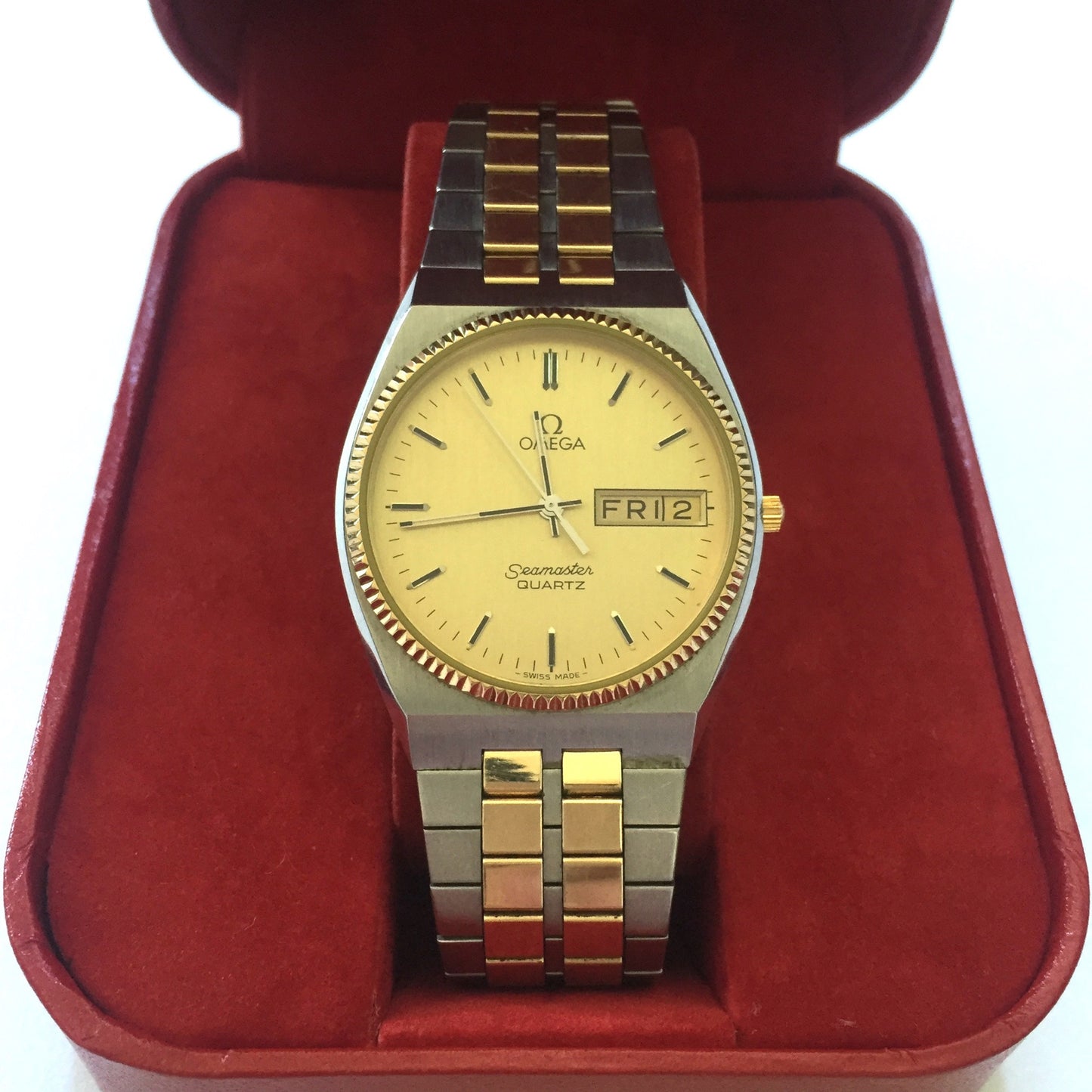 Omega - Seamaster Day-Date 18K/SS Watch