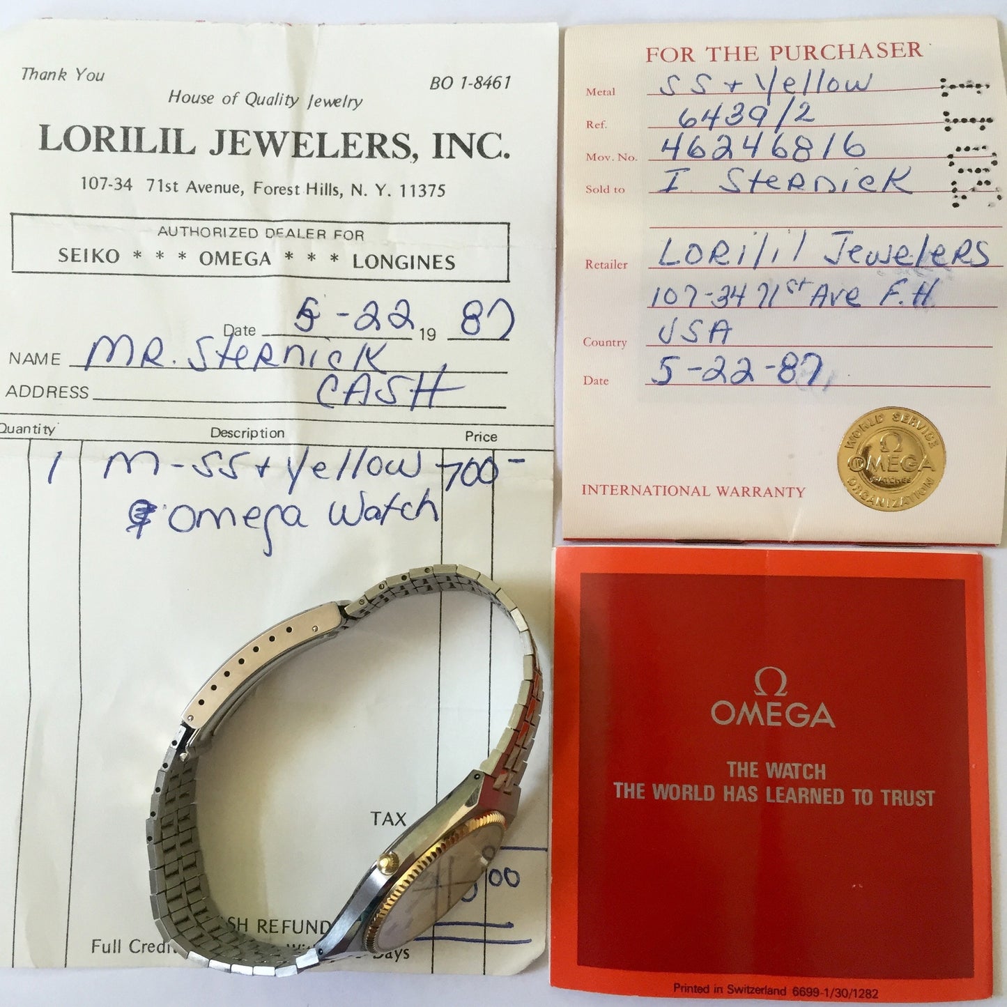 Omega - Seamaster Day-Date 18K/SS Watch
