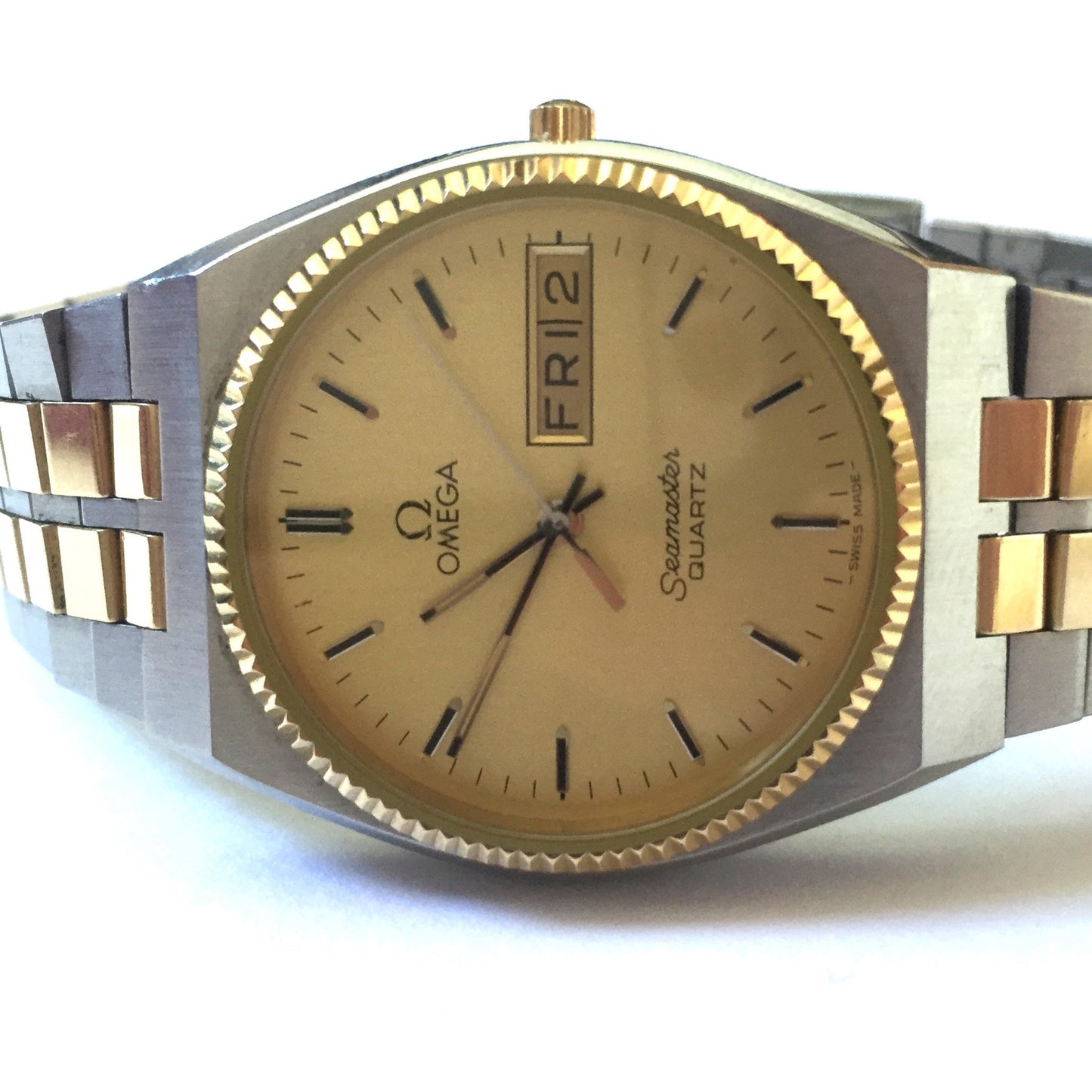 Omega - Seamaster Day-Date 18K/SS Watch
