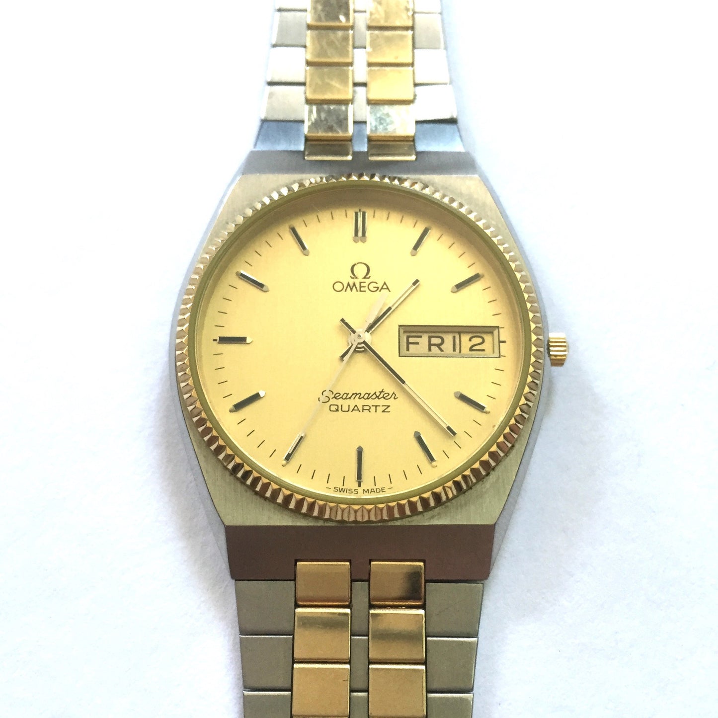 Omega - Seamaster Day-Date 18K/SS Watch
