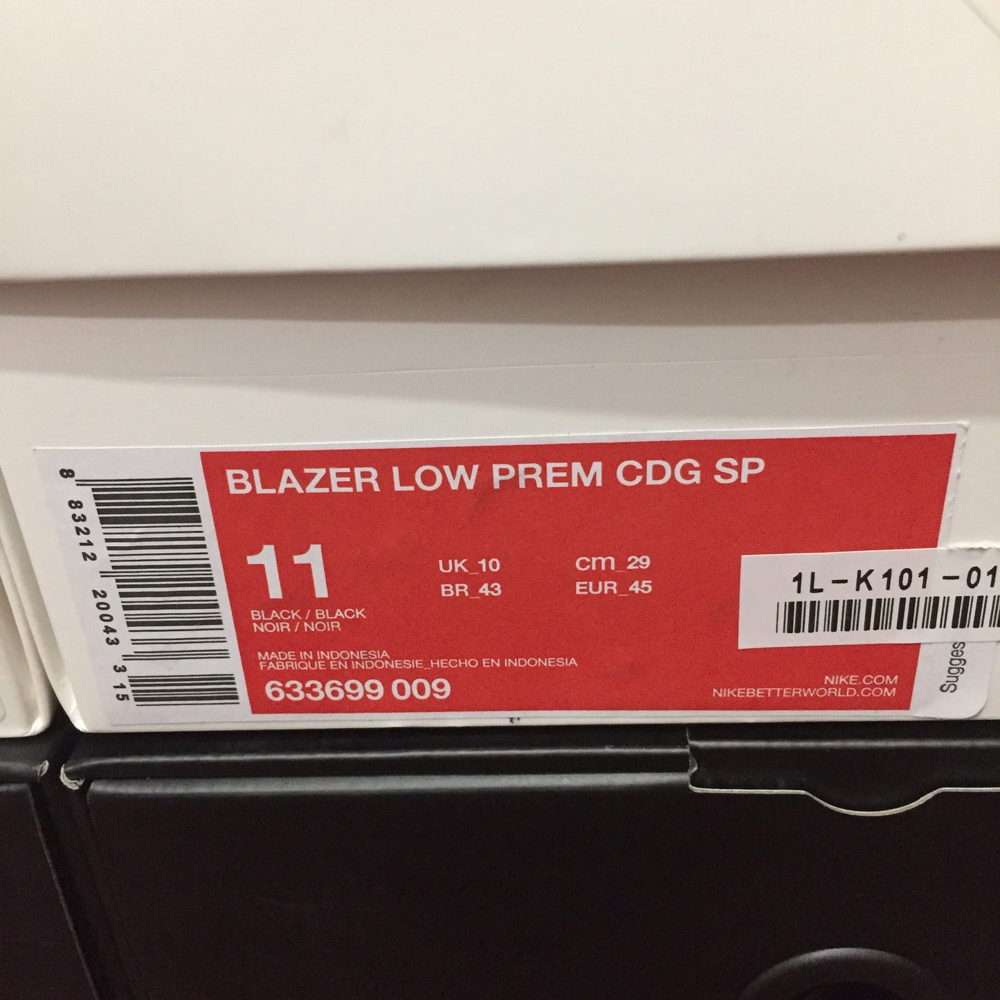 Comme des Garcons x Nike - Blazer Low Prem CDG SP