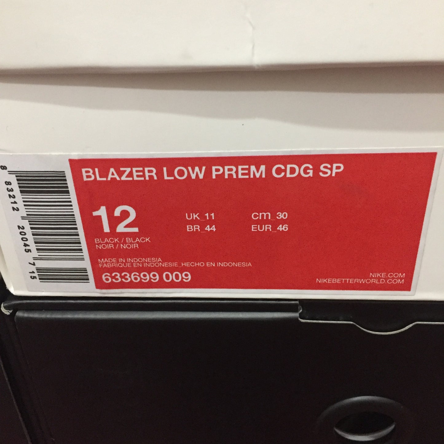 Comme des Garcons x Nike - Blazer Low Prem CDG SP