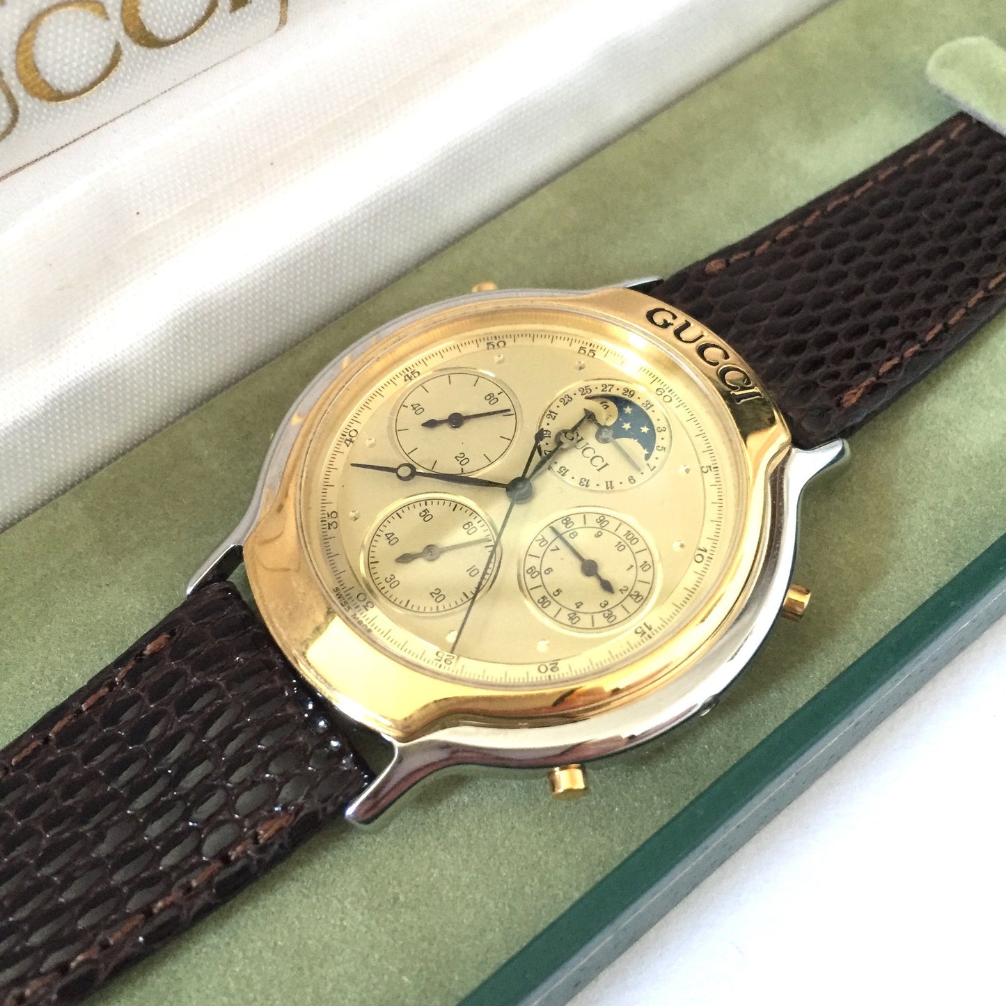 Gucci - 8300 Moon Phase Chronograph Watch