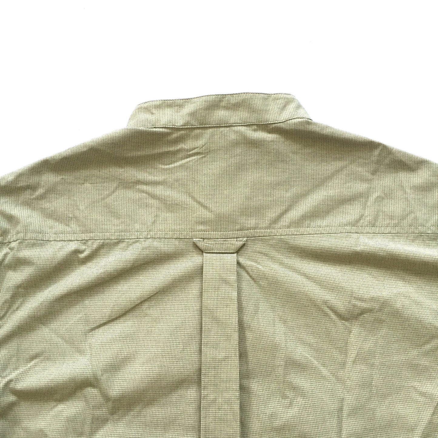 Pierre Balmain - Tan Check Band Collar Shirt