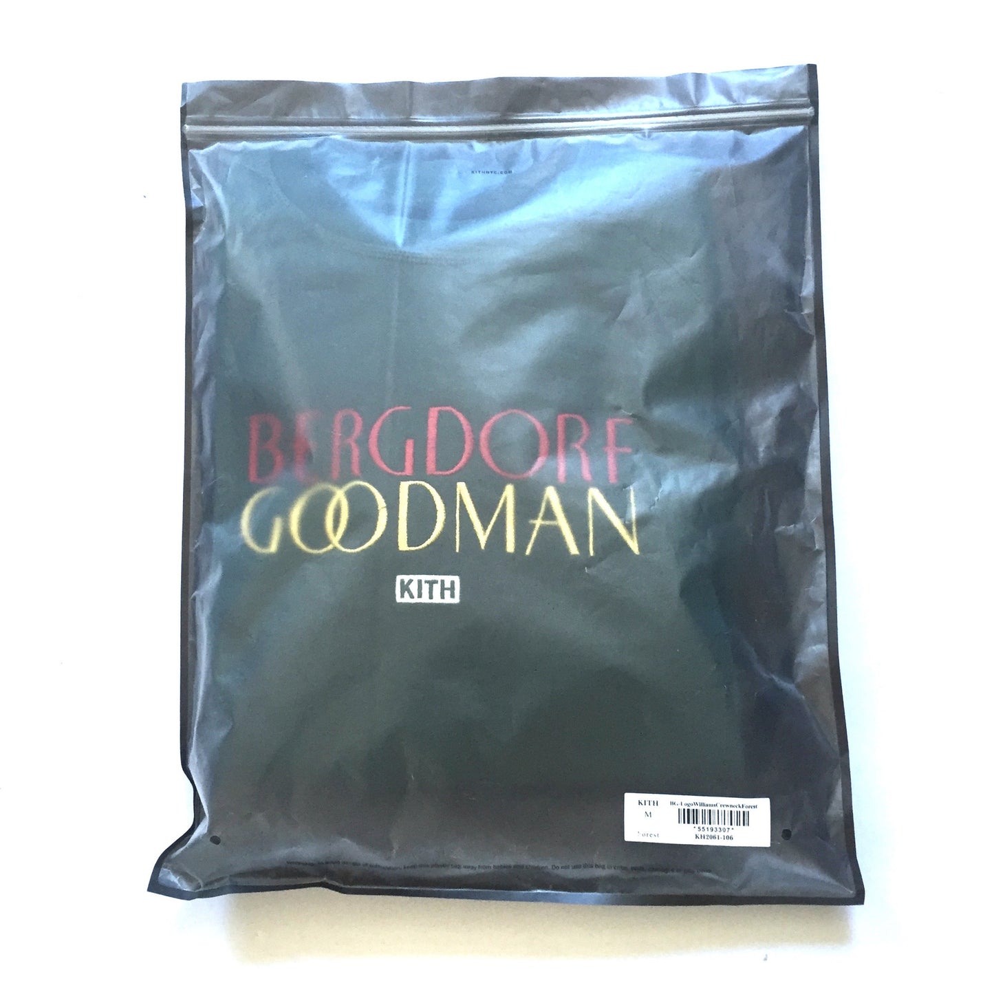 Kith x Bergdorf Goodman - Green Logo Sweatshirt