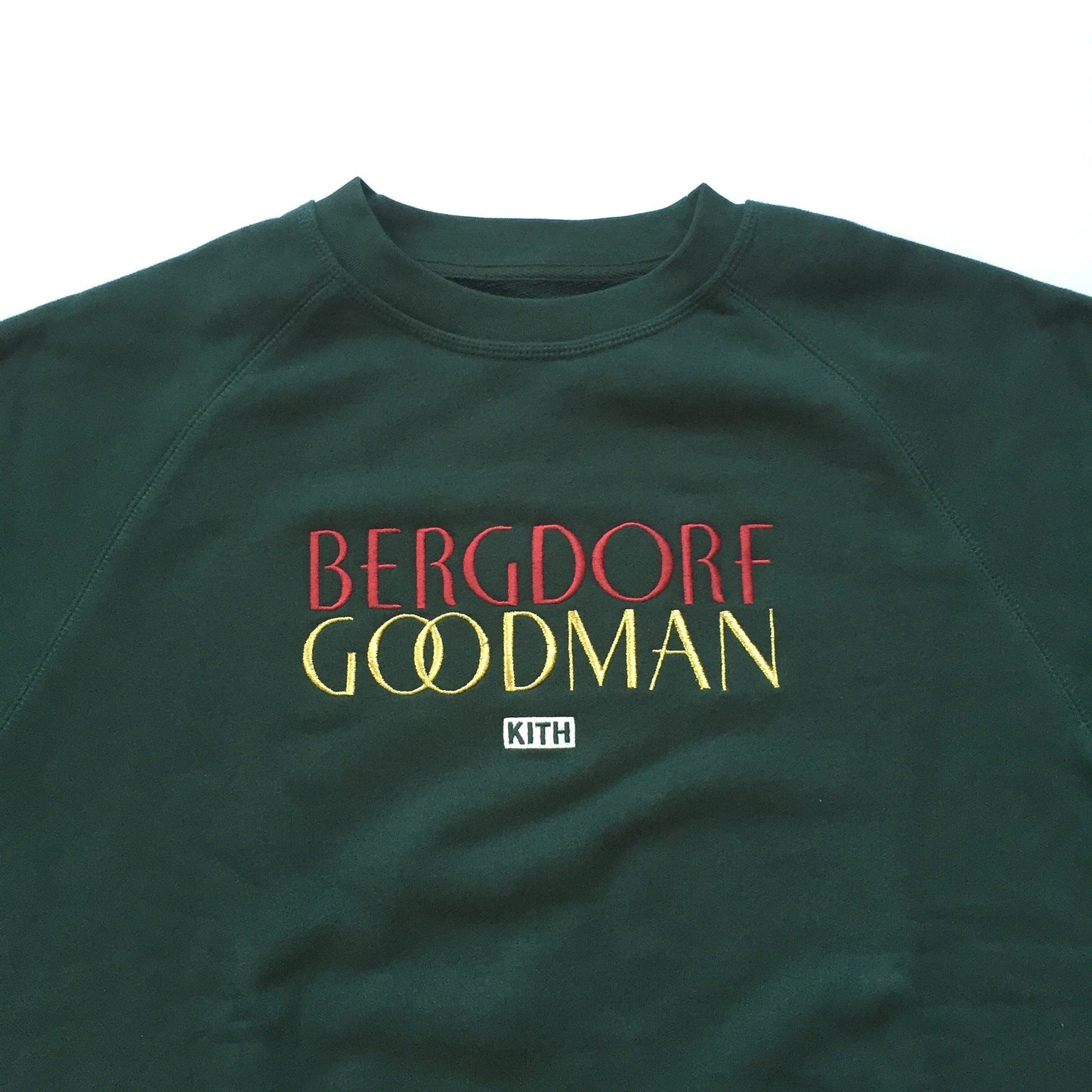 Kith x Bergdorf Goodman - Green Logo Sweatshirt