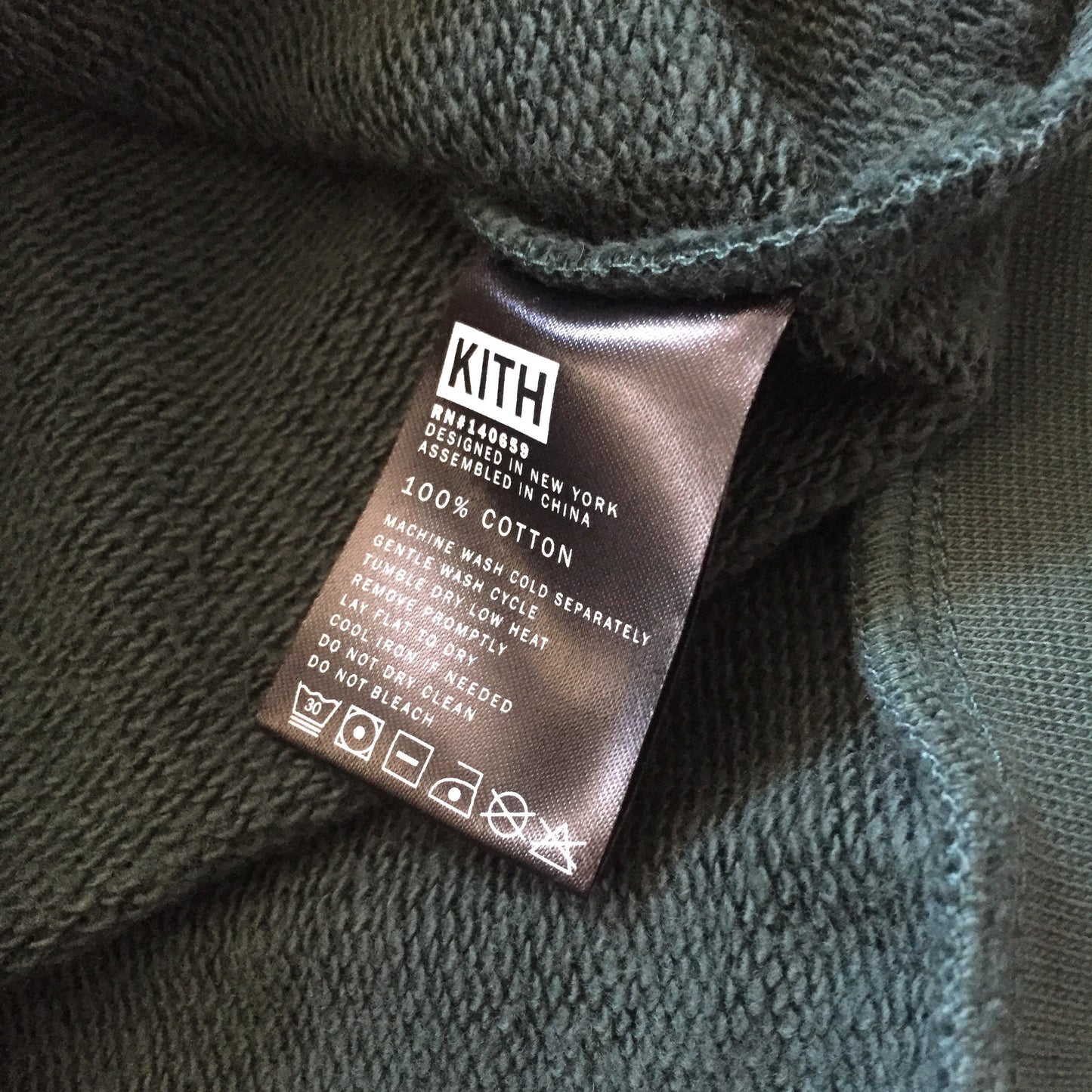 Kith x Bergdorf Goodman - Green Logo Sweatshirt