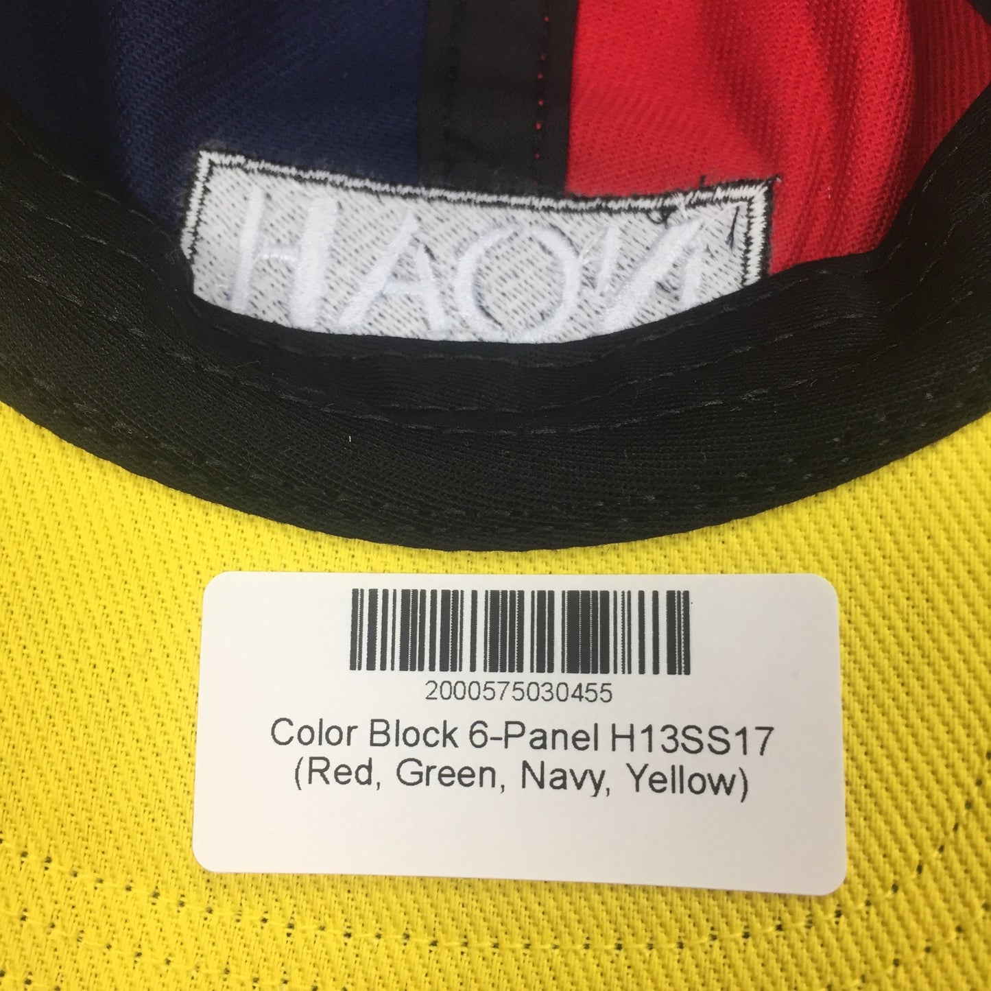 Noah - Colorblock Paneled Logo Hat