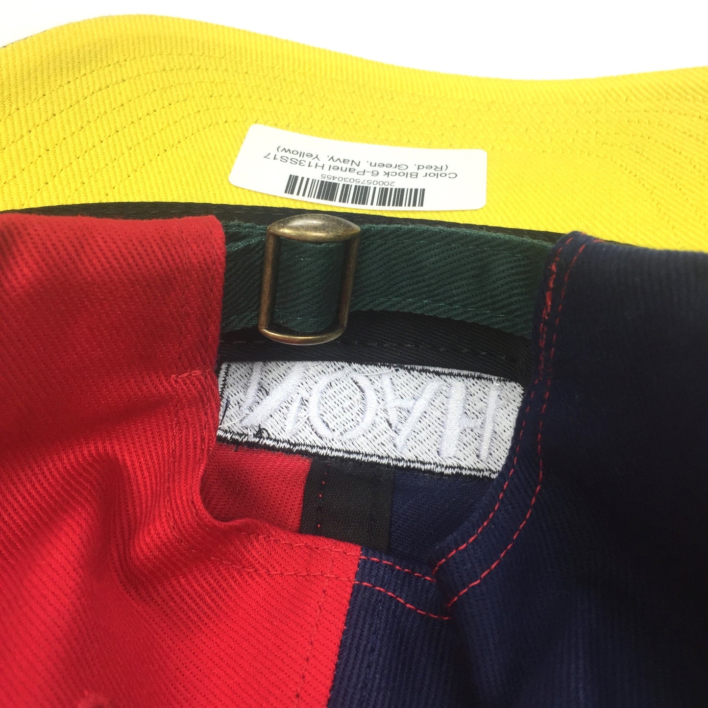Noah - Colorblock Paneled Logo Hat