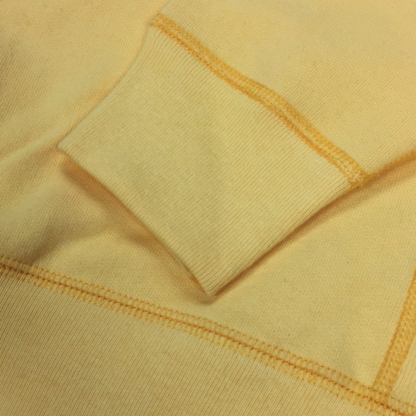 Noah - Yellow Core Logo Crewneck Sweatshirt