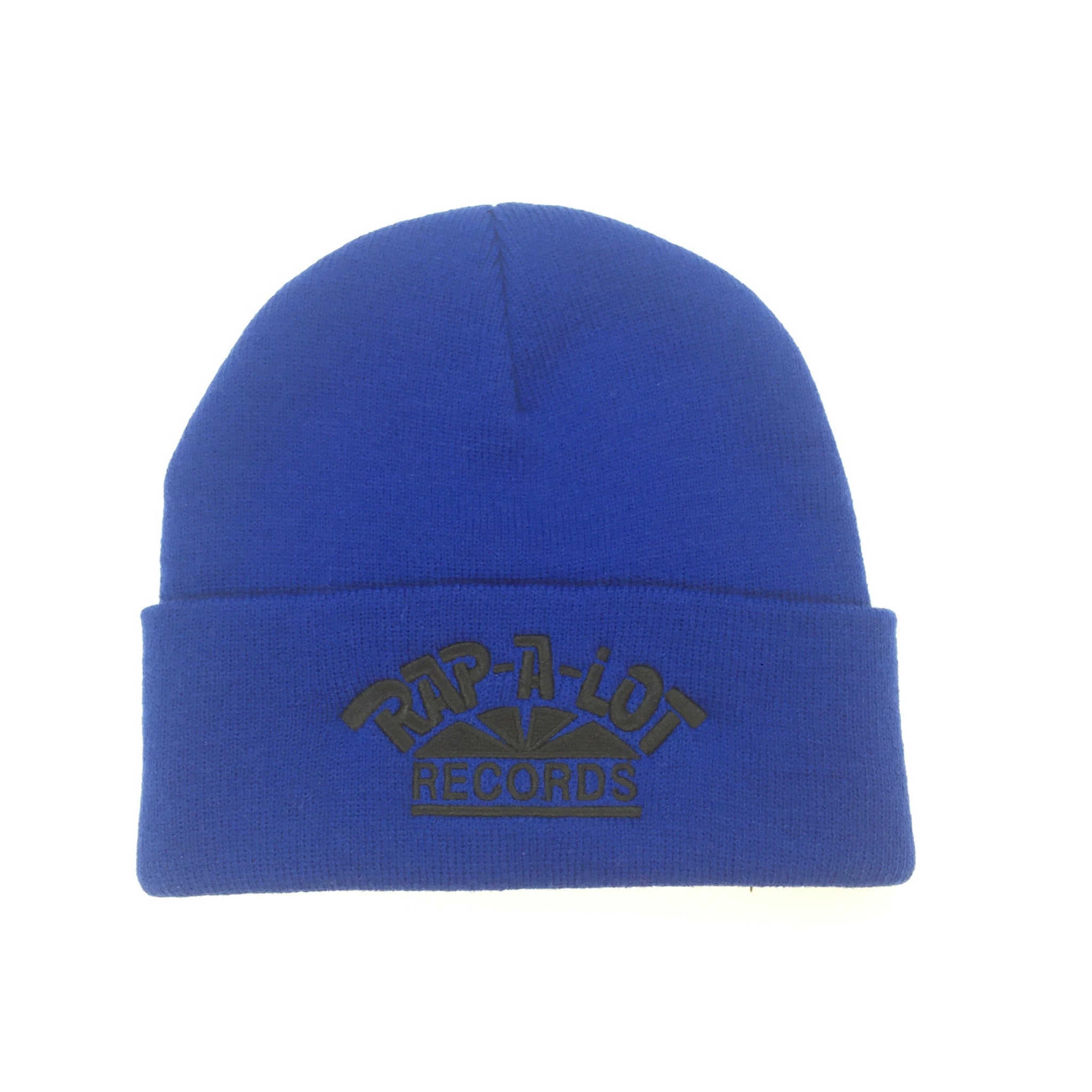 Supreme x Rap-A-Lot Records - Blue Logo Embroidered Beanie Hat