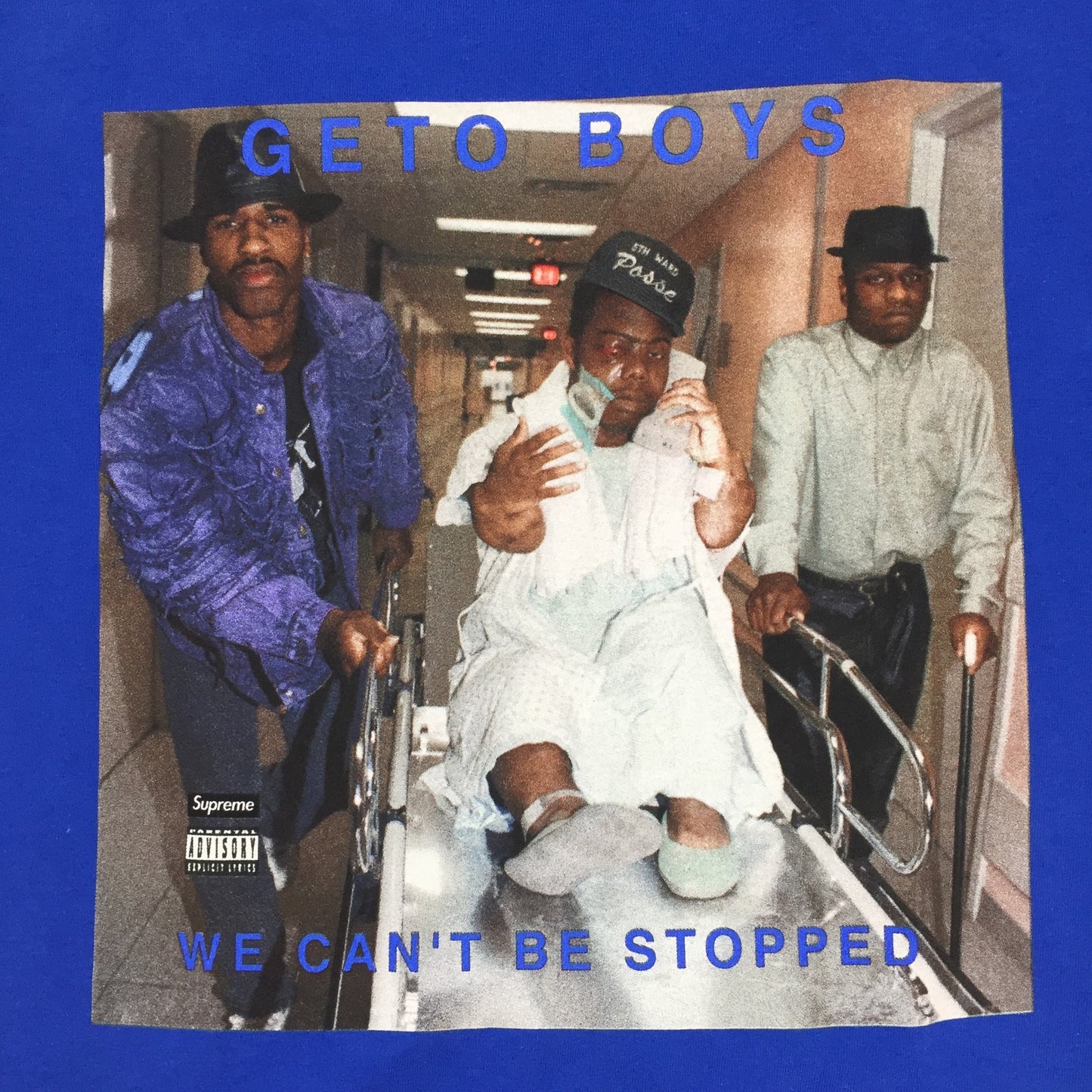 Supreme x Rap-A-Lot - Royal Blue Geto Boys T-Shirt