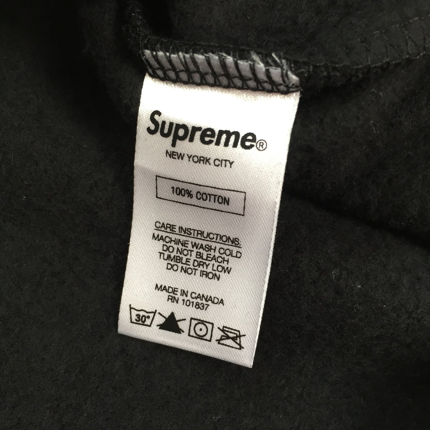 Supreme x Rap-A-Lot - Black Geto Boys Hoodie