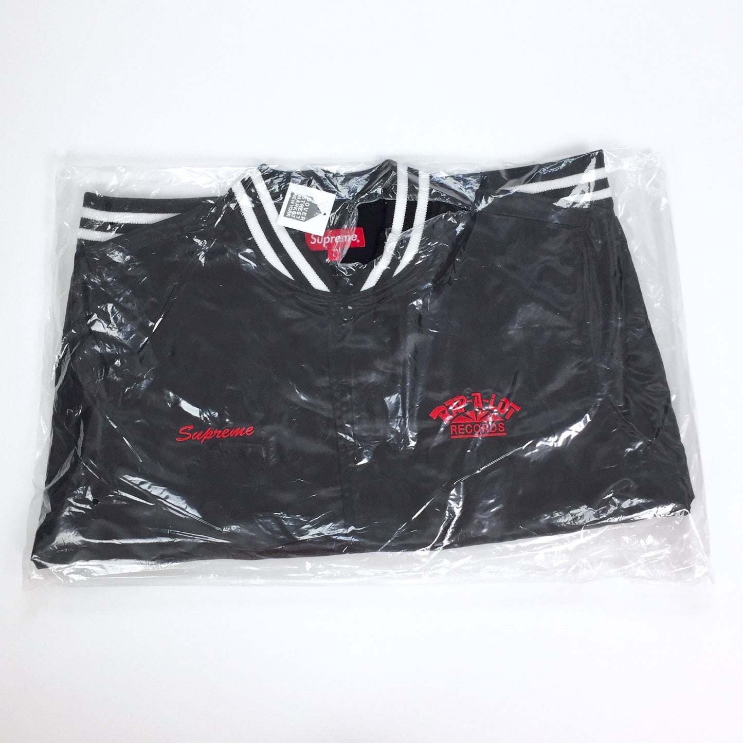 Supreme x Rap-A-Lot - Black Satin Club Jacket