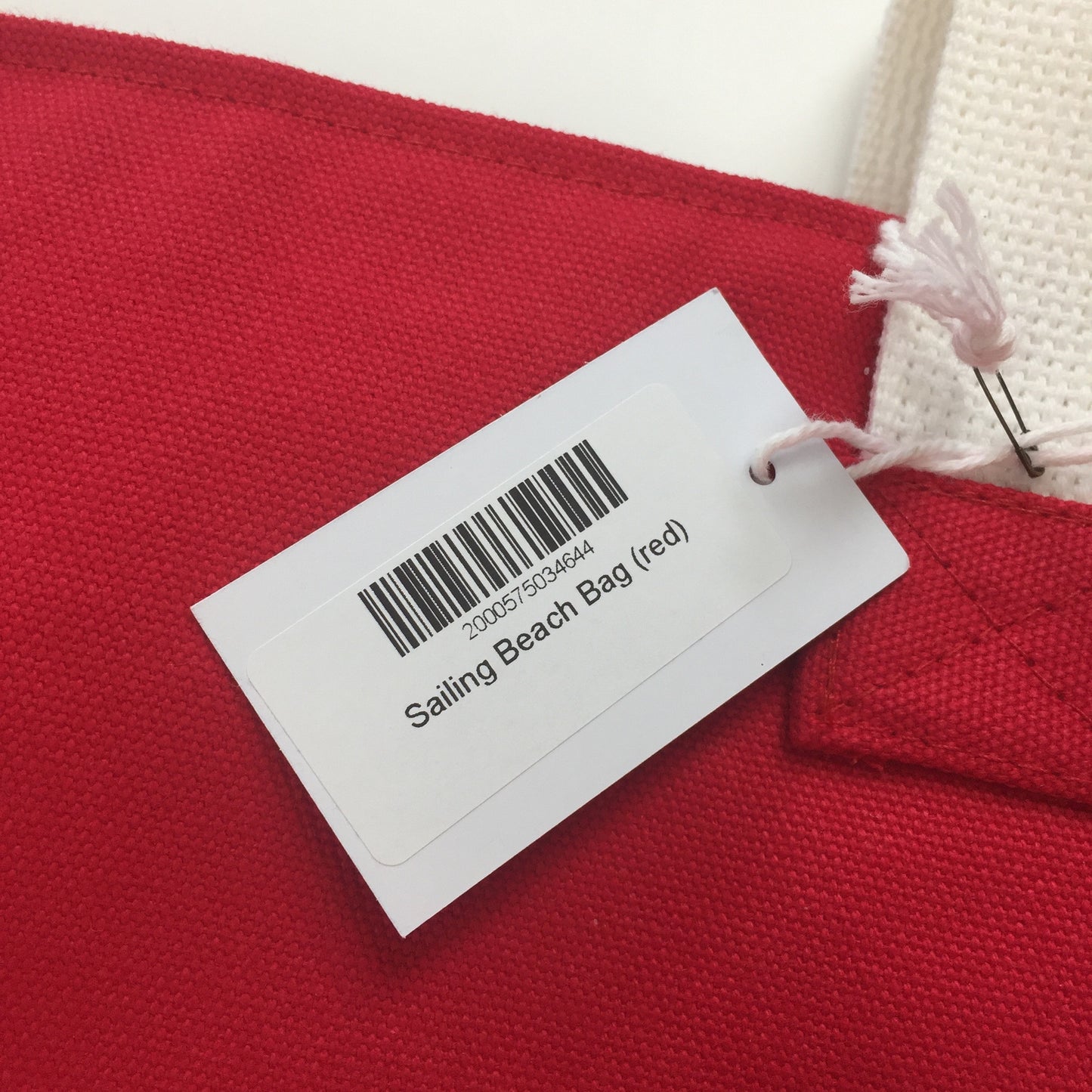 Noah - Red Canvas Holdall Bag