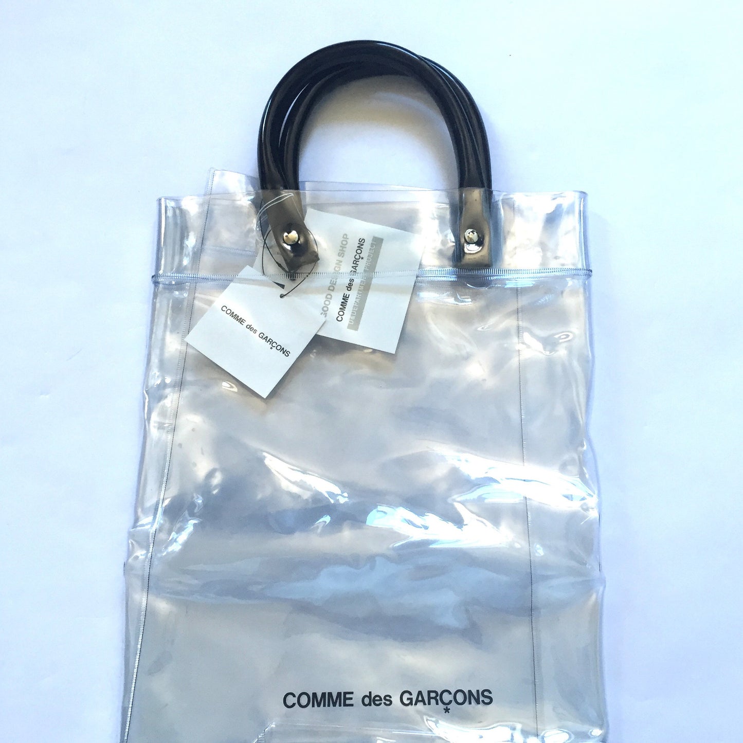 Comme Des Garcons - Clear Vinyl Tote Bag