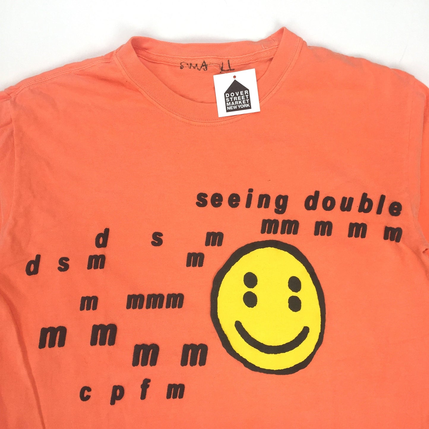 Cactus Plant Flea Market x DSM - Orange 'Seeing Double' T-Shirt