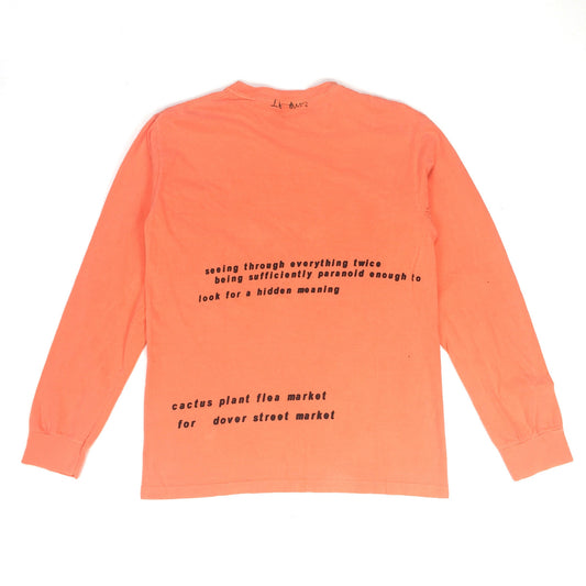 Cactus Plant Flea Market x DSM - Orange 'Seeing Double' T-Shirt