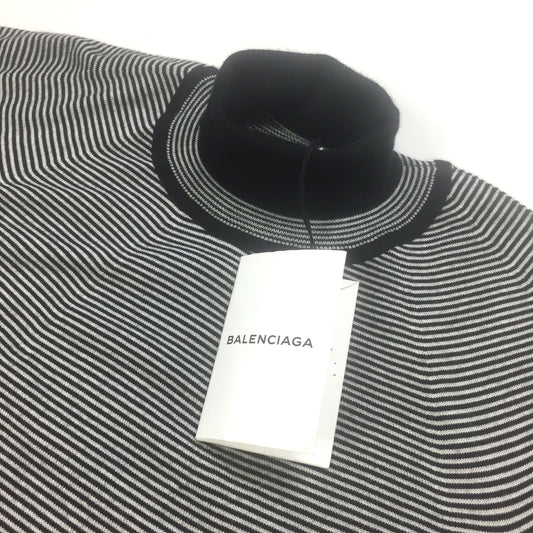 Balenciaga - 100% Cashmere Striped Turtle Neck Sweater