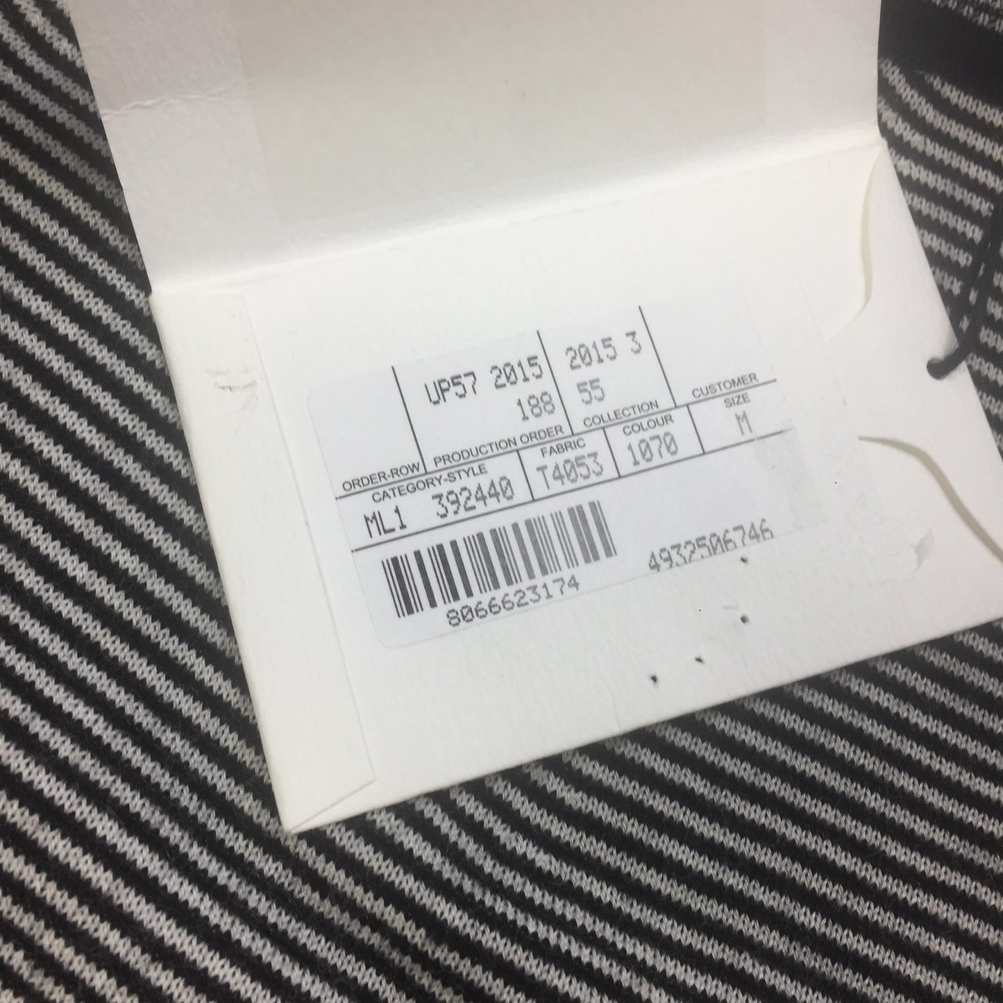 Balenciaga - 100% Cashmere Striped Turtle Neck Sweater