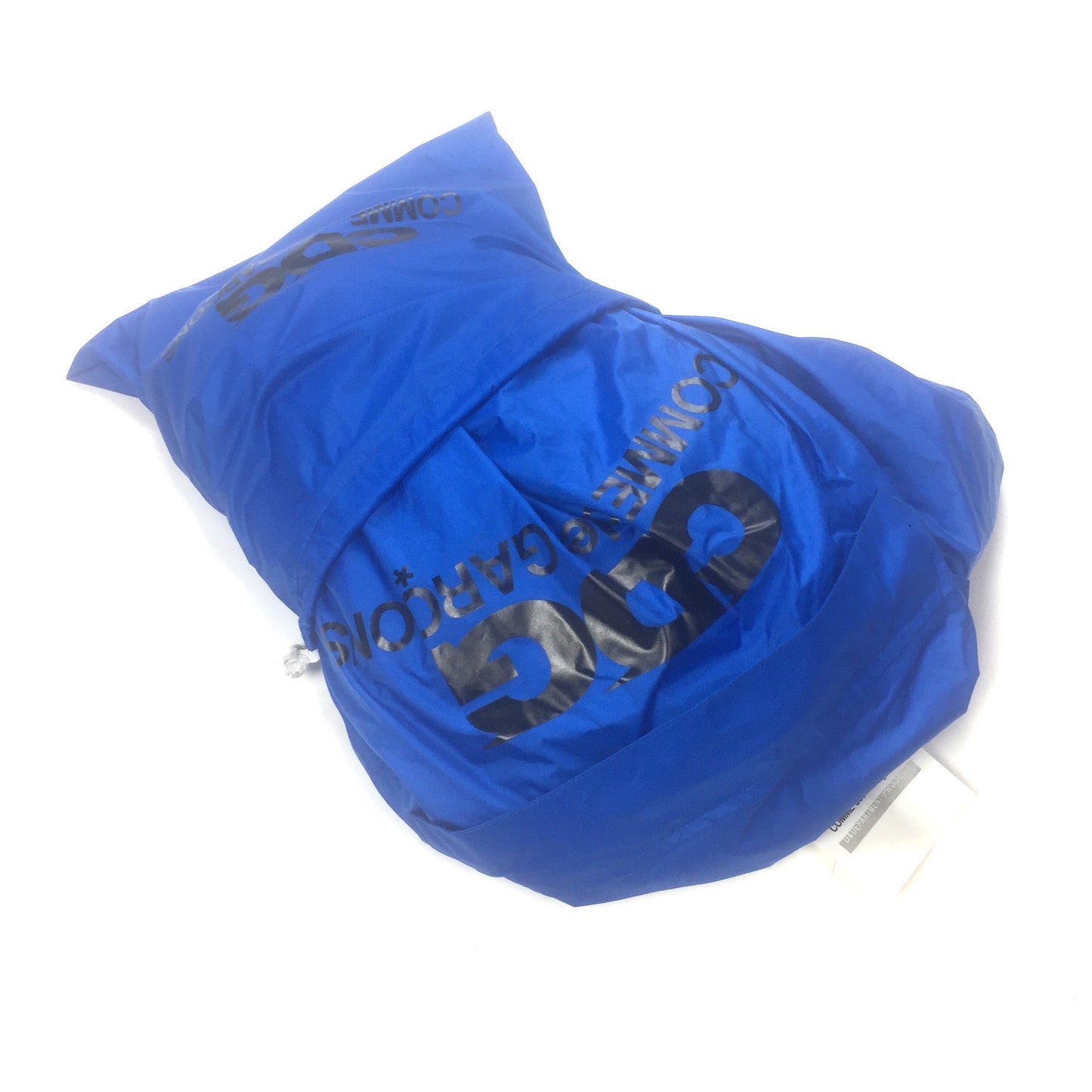 Comme Des Garcons - Blue Logo Poncho