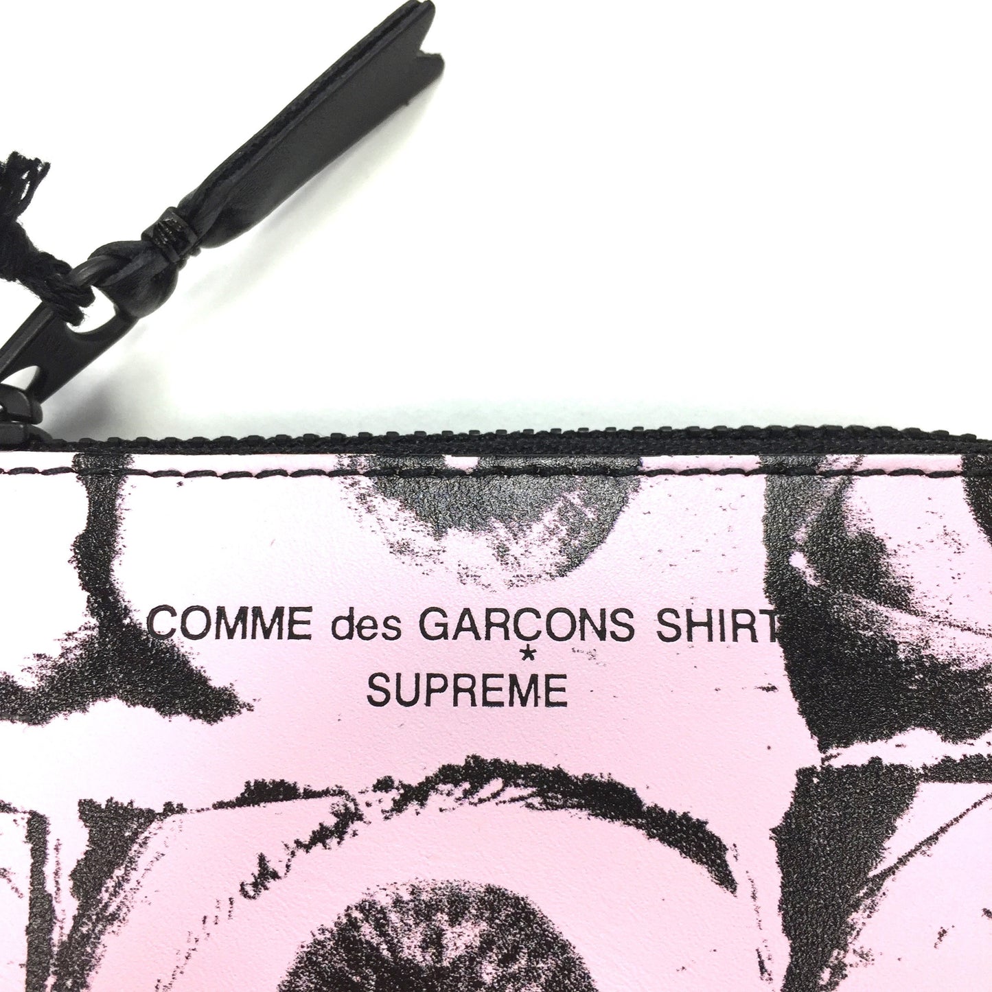 Supreme x Comme des Garcons SHIRT - Pink Zipper Wallet