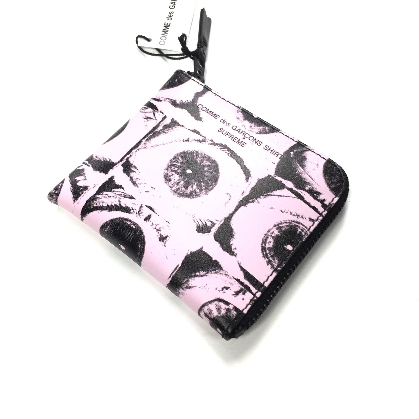 Supreme x Comme des Garcons SHIRT - Pink Zipper Wallet