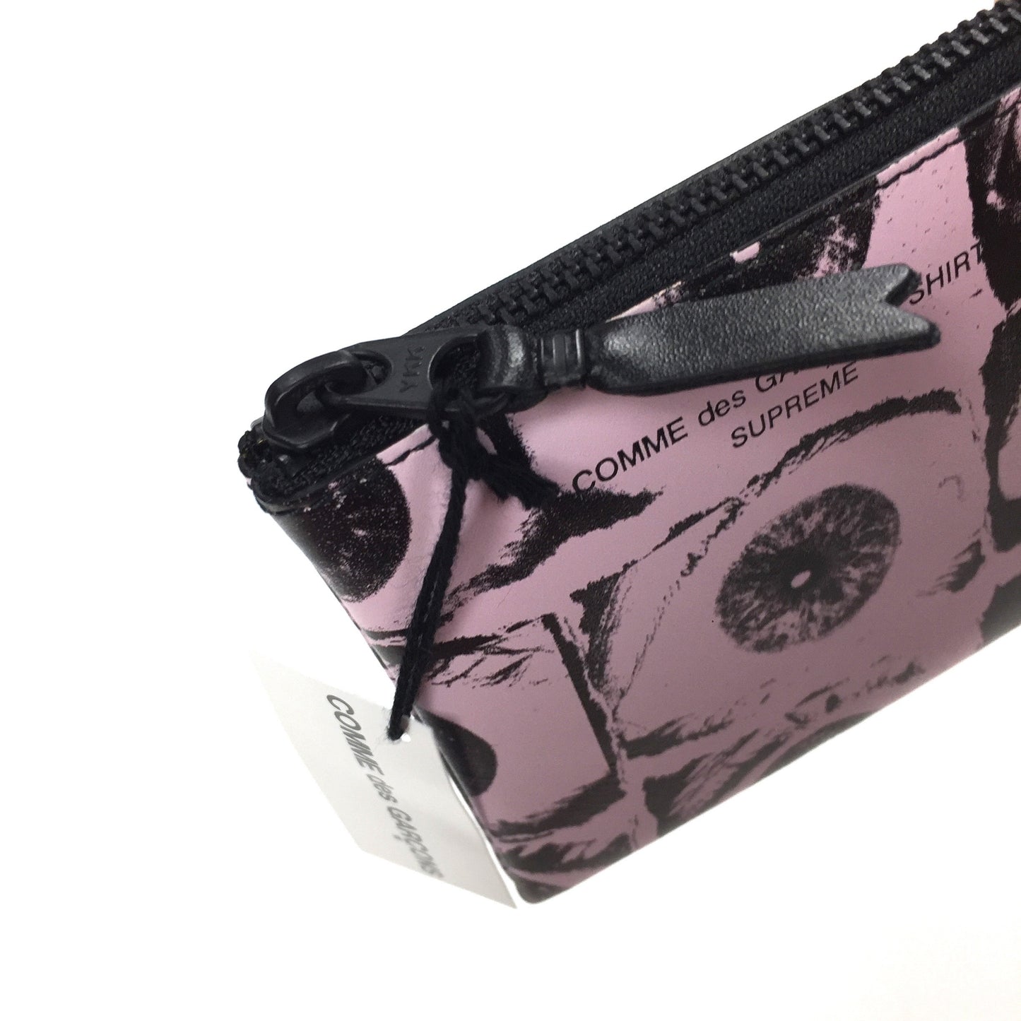 Supreme x Comme des Garcons SHIRT - Pink Zipper Wallet