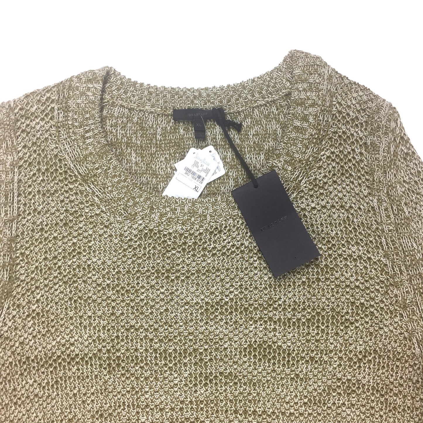 Belstaff - Beige & Brown Knit Sweater