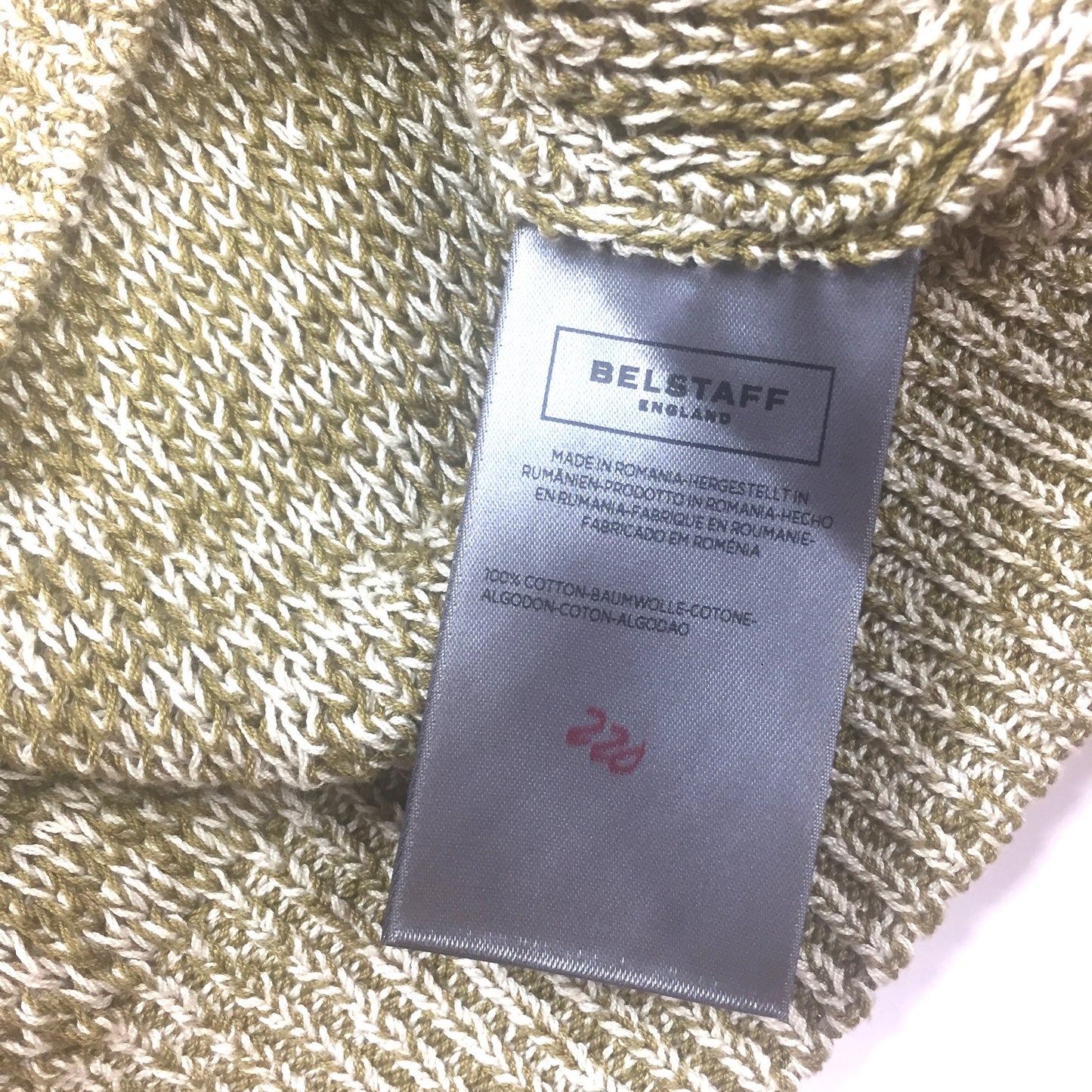 Belstaff - Beige & Brown Knit Sweater
