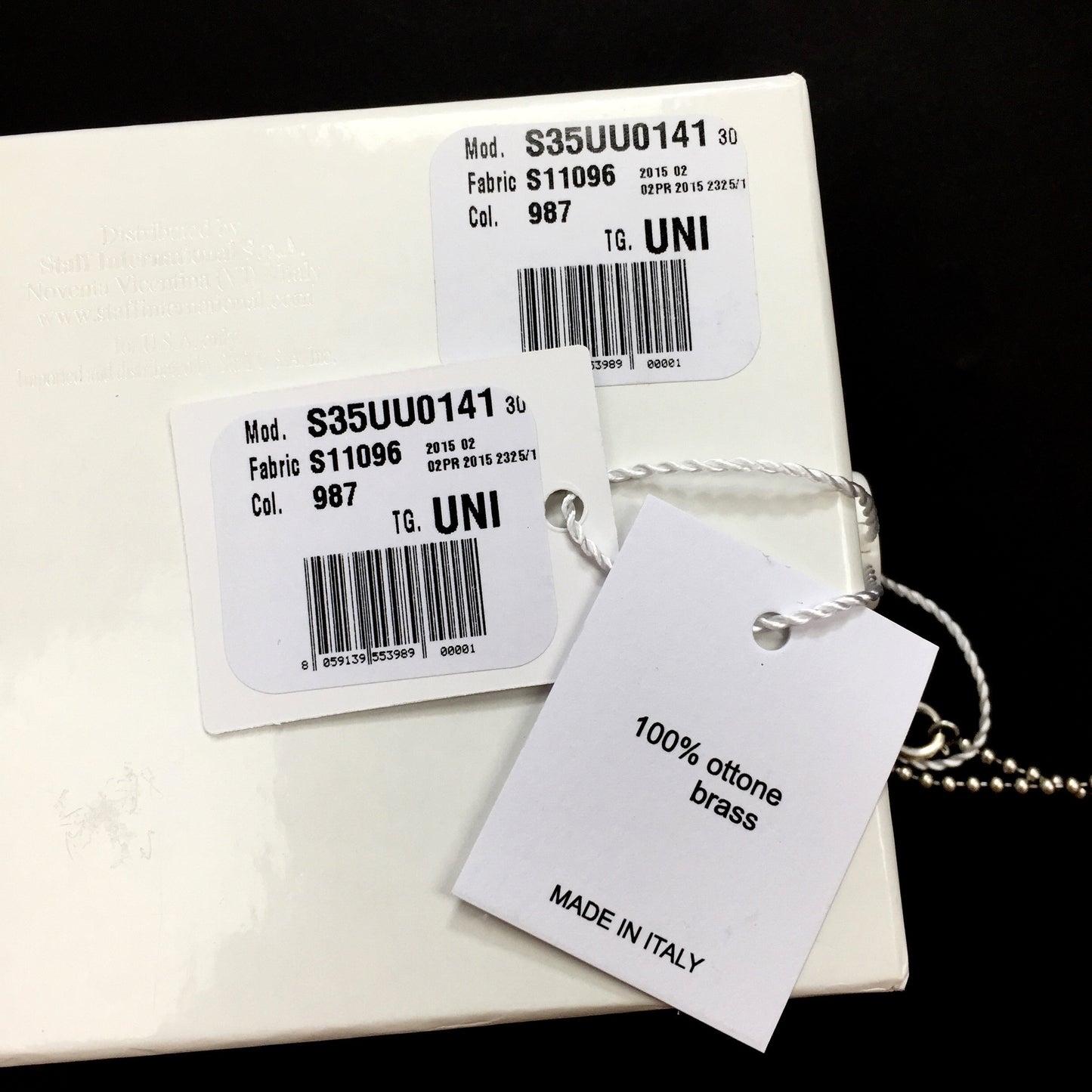 Maison Margiela - Hinged Logo Tag Pendant Necklace