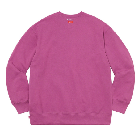 Supreme - Aerial Box Logo Crewneck Sweatshirt (Purple)