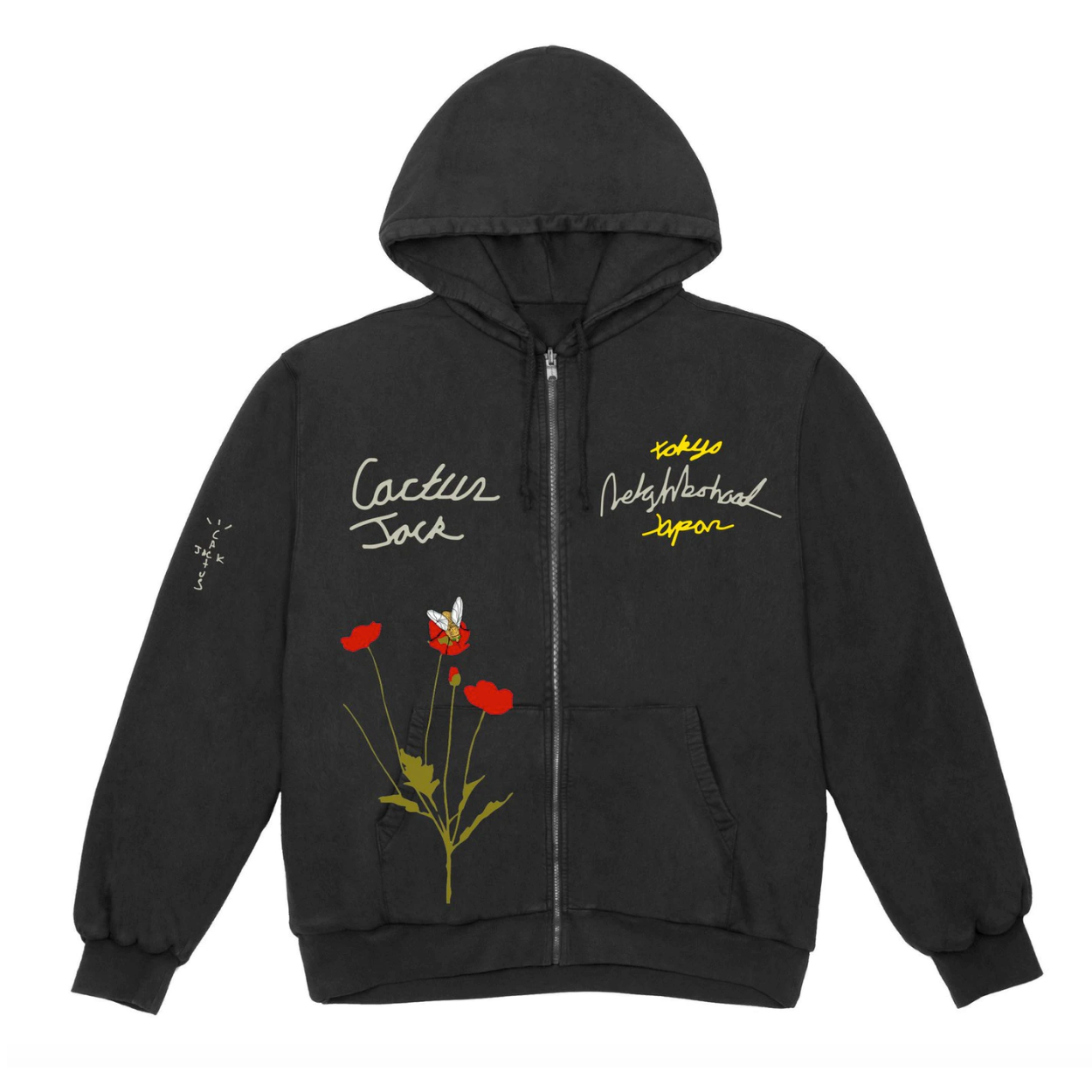 Travis scott embroidered outlet hoodie