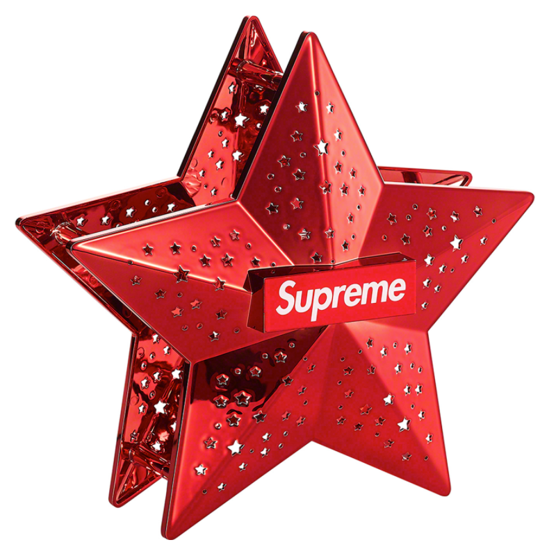 Supreme - Box Logo Christmas Tree Topper (Red) – eluXive