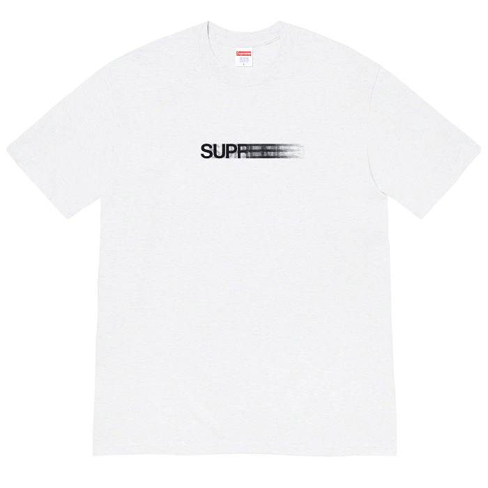 Supreme - Motion Logo T-Shirt (Gray) – eluXive