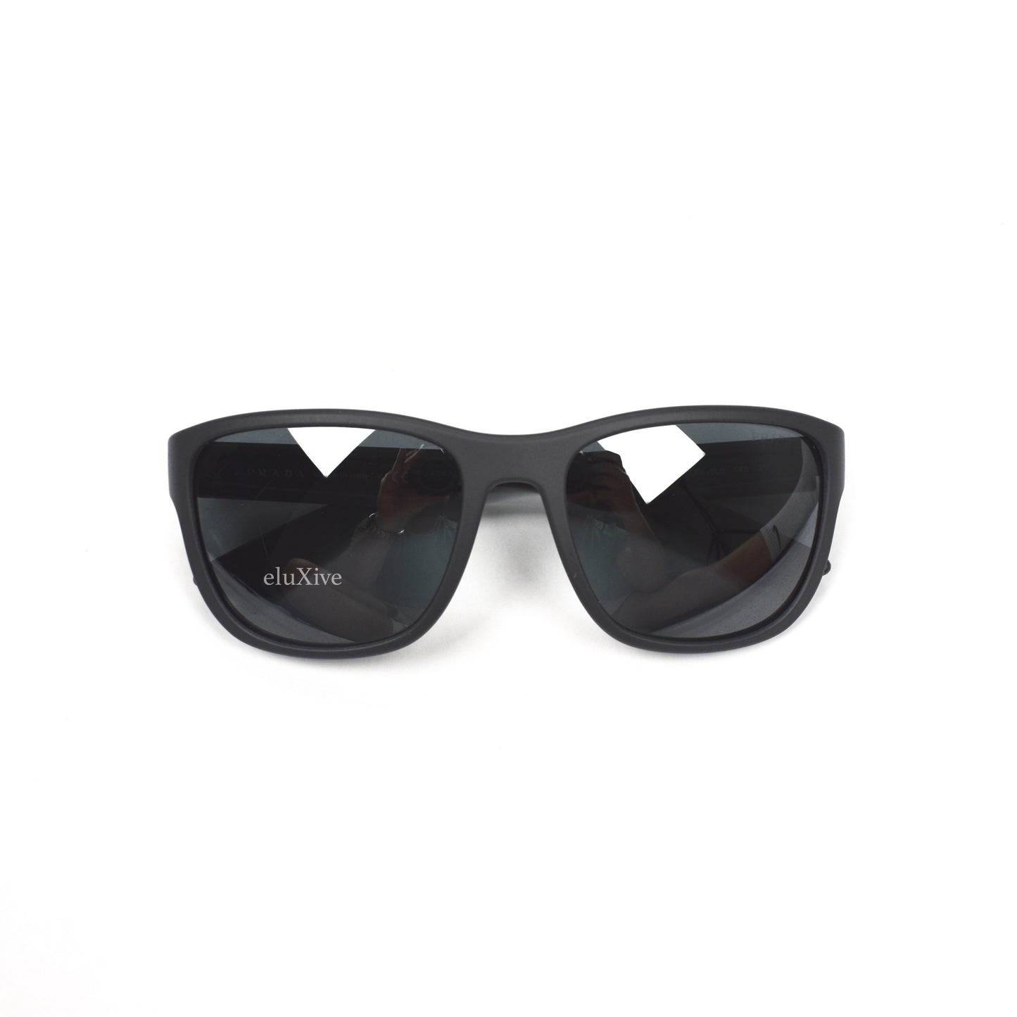 Prada - Gray PS 01US Wayfarer Sunglasses