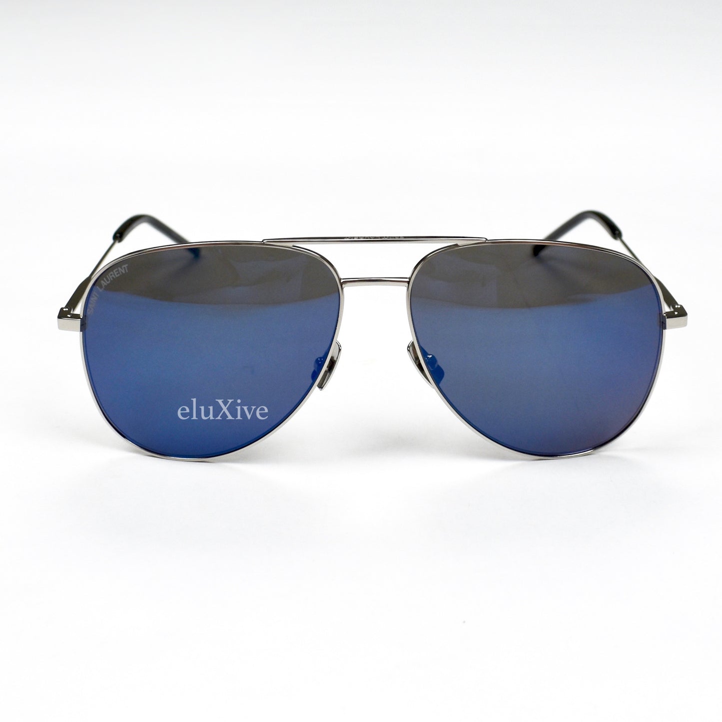 Saint Laurent - Blue Lens Classic SL 11 Aviator Sunglasses