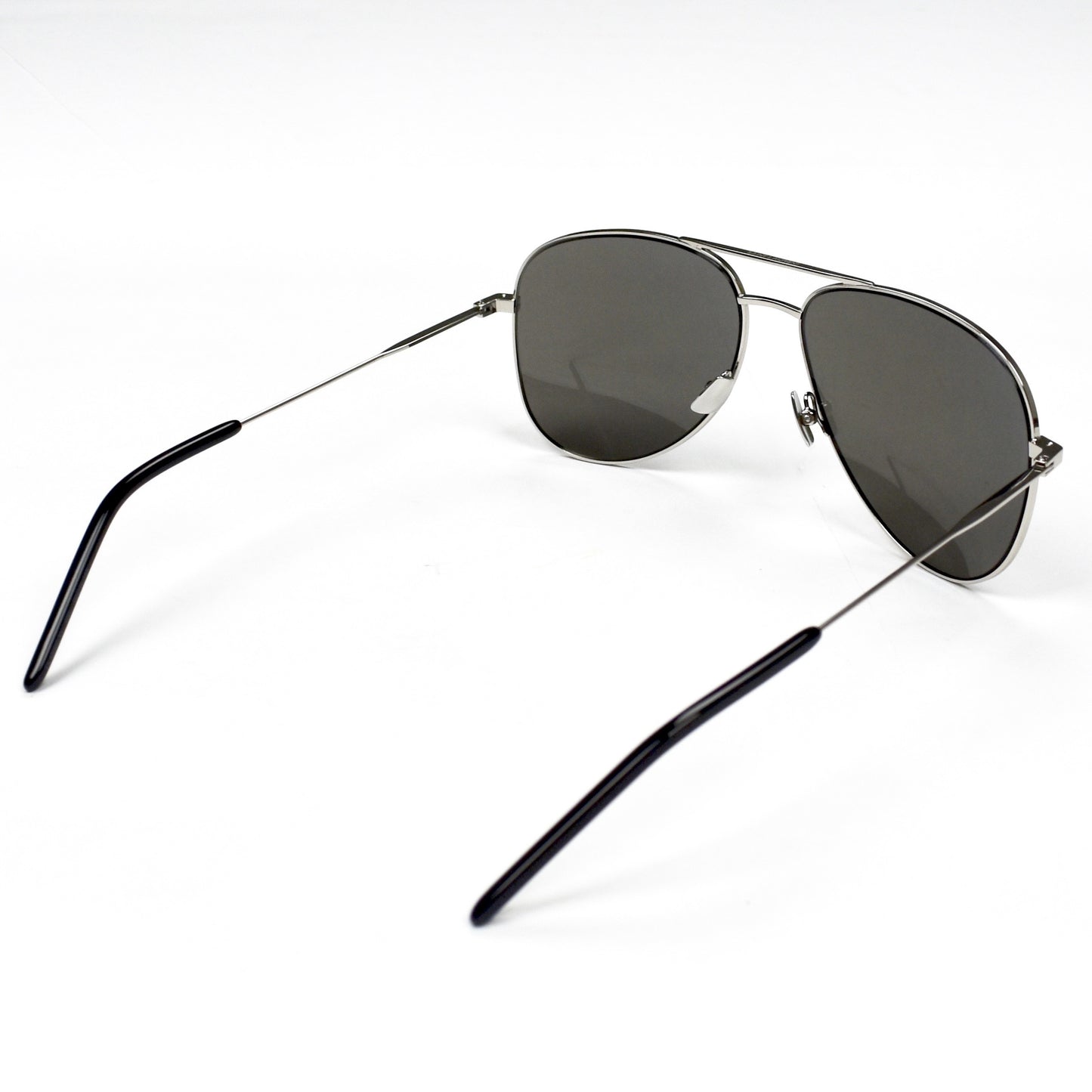 Saint Laurent - Blue Lens Classic SL 11 Aviator Sunglasses