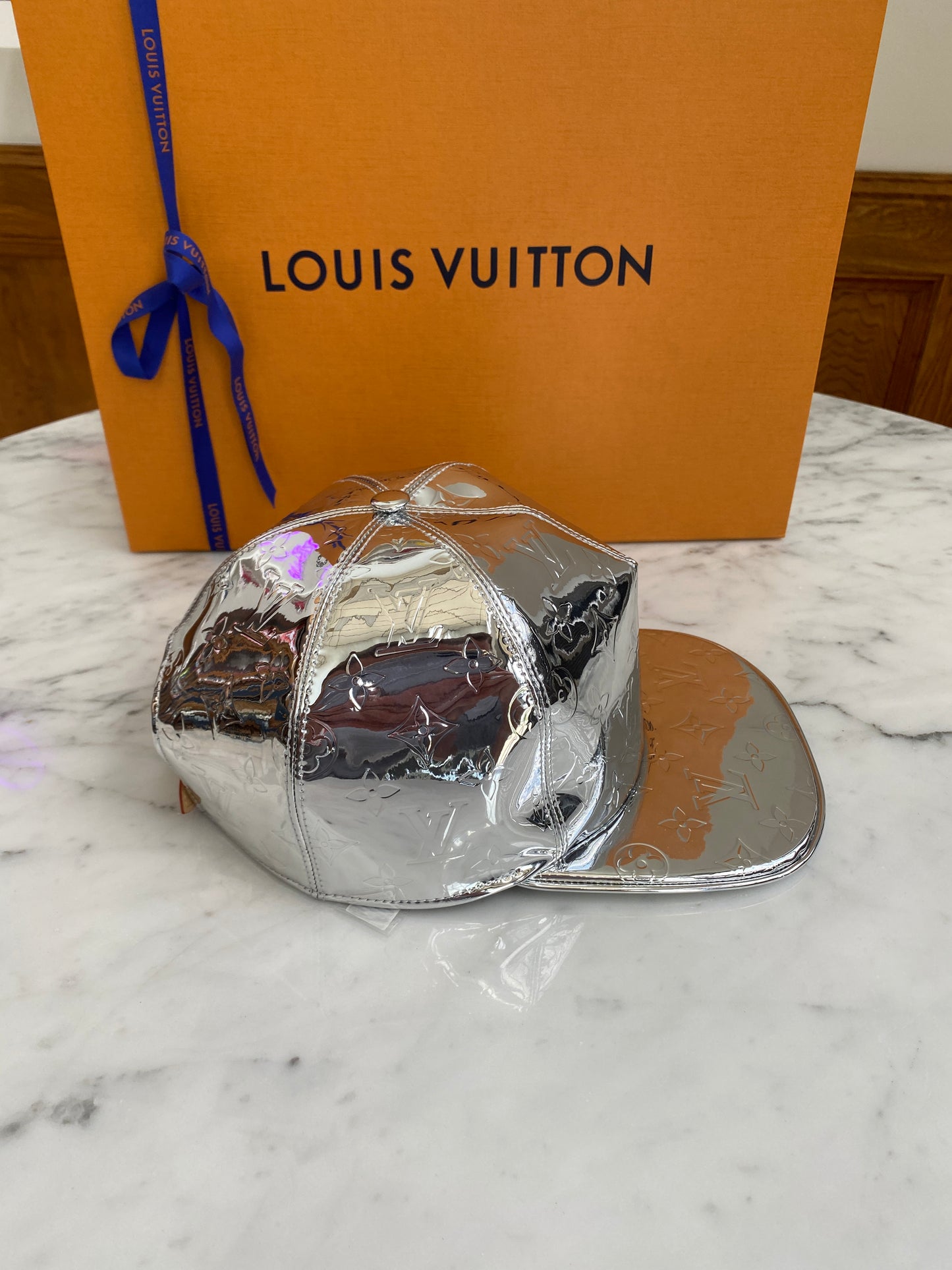 Louis Vuitton - Mirror Monogram Logo Hat