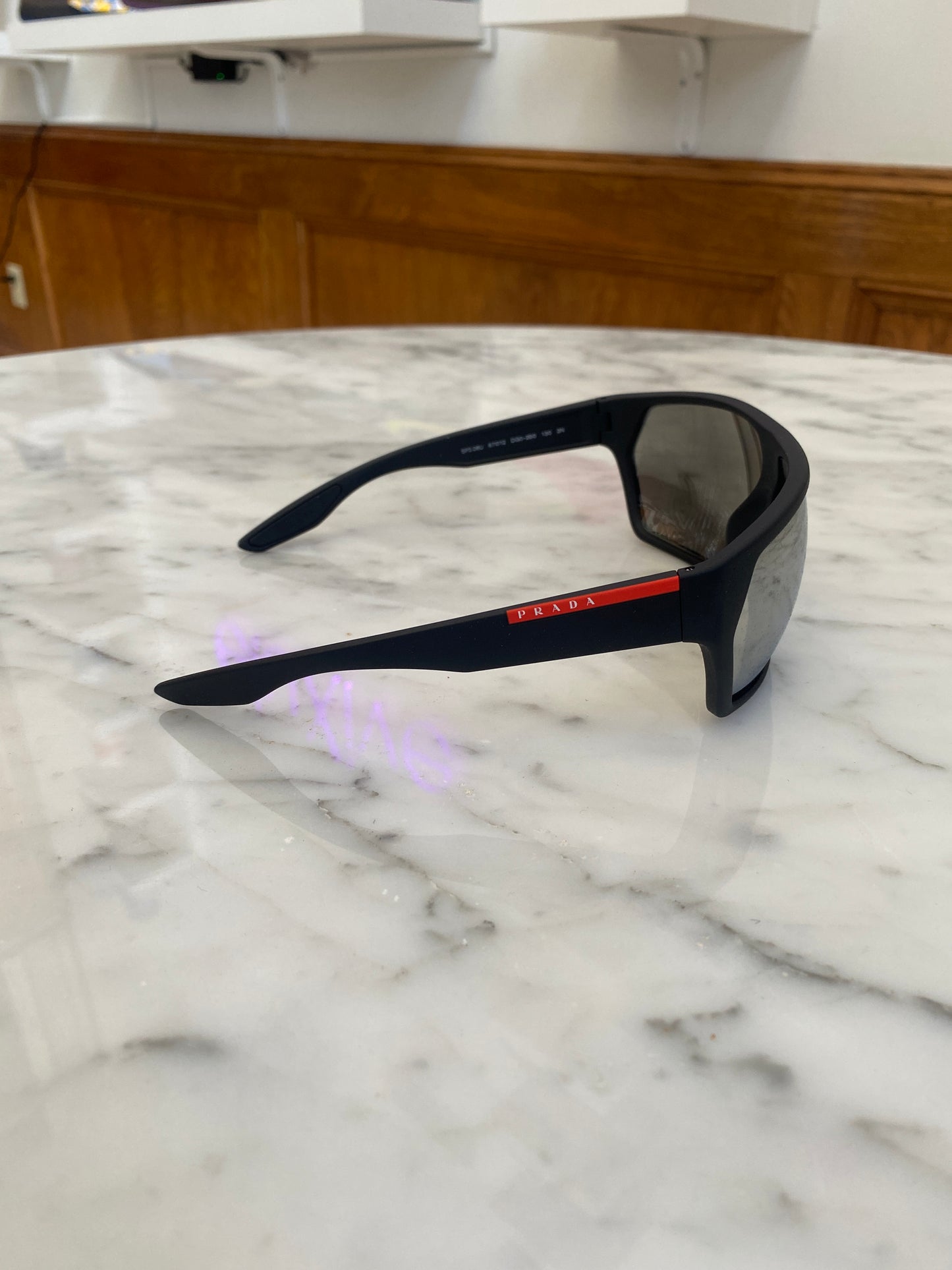 Prada - Black PS 08US Sport Sunglasses