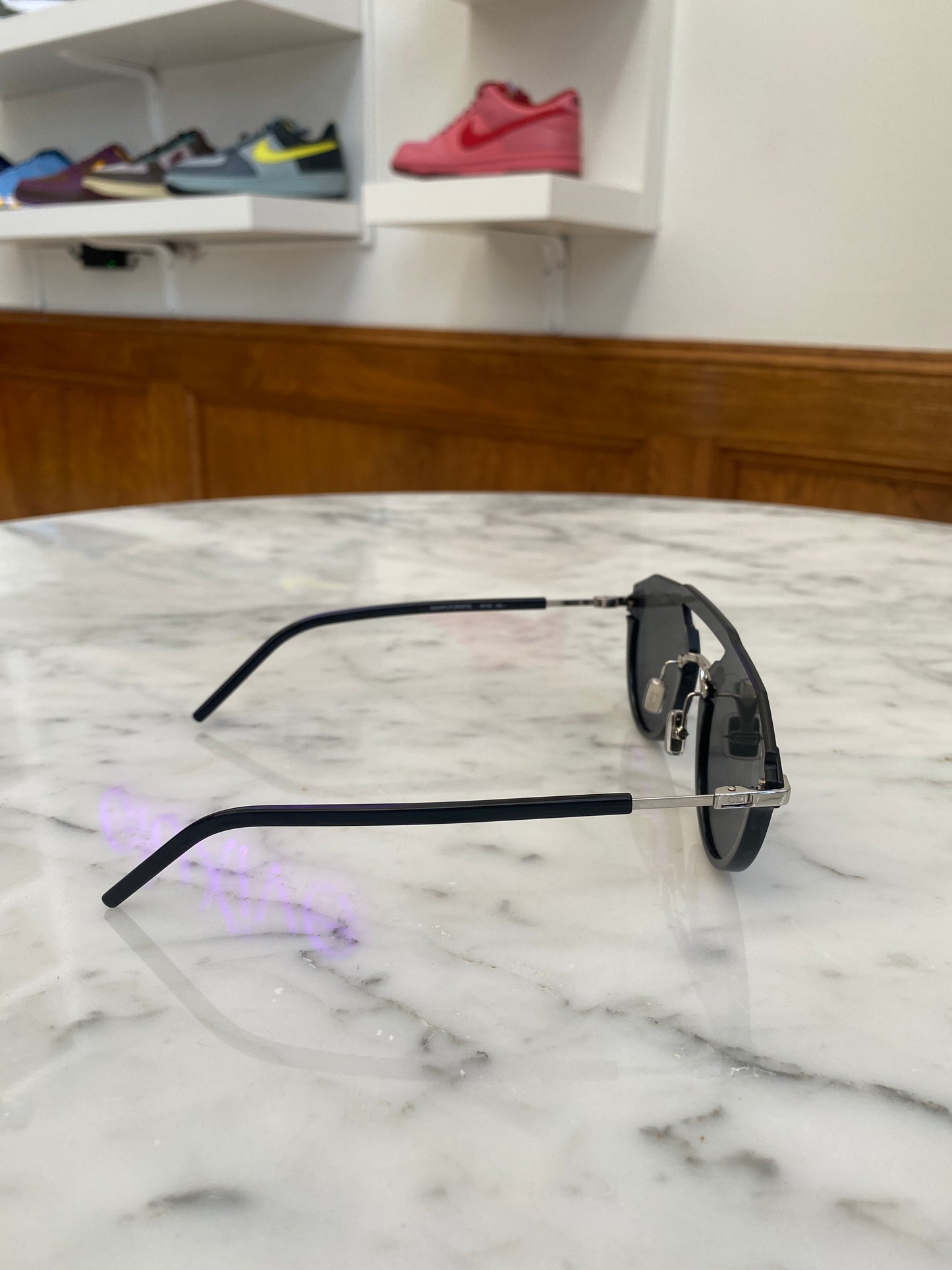 Dior - Black Futuristic Sunglasses
