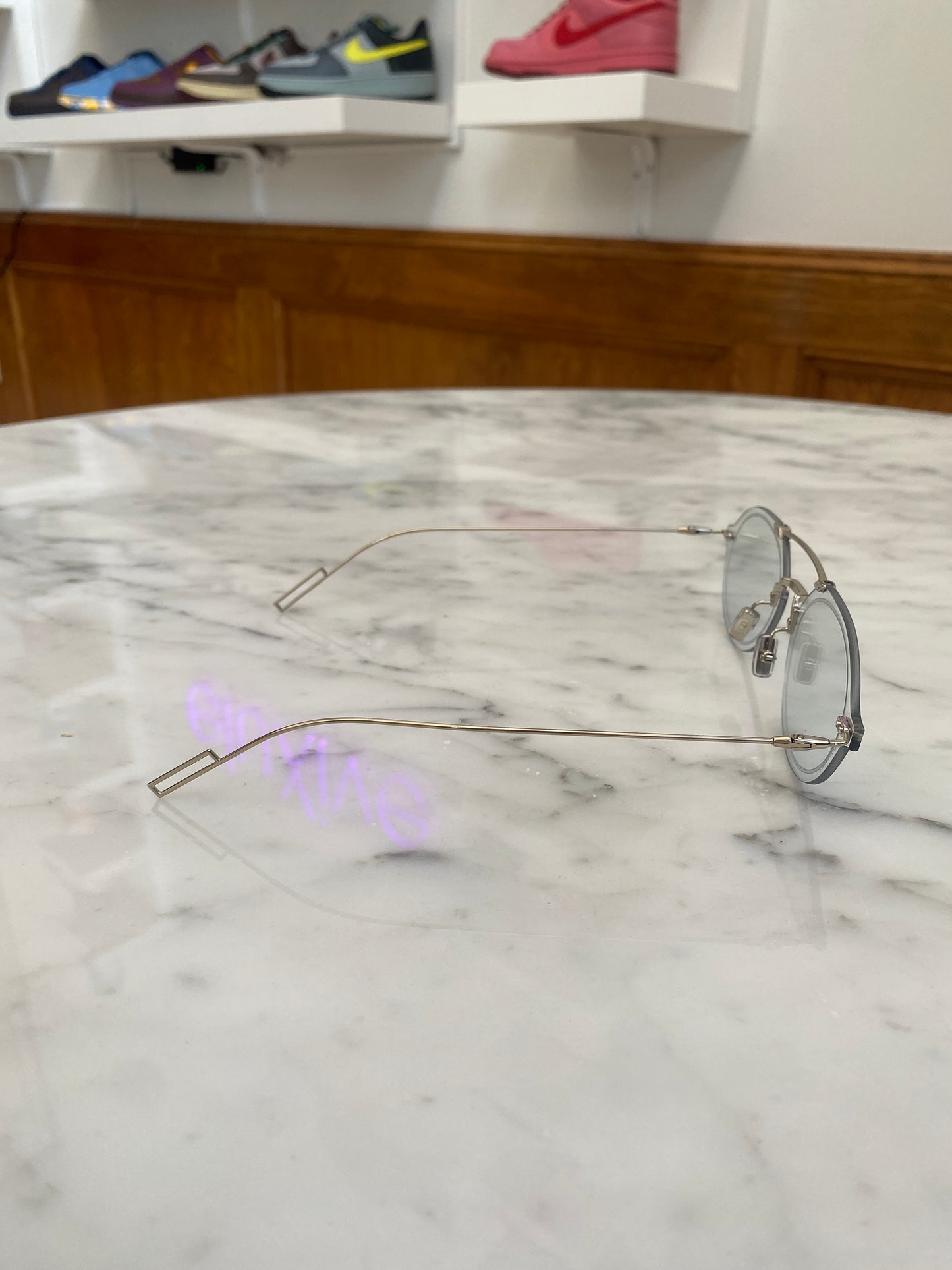 Dior - Clear Lens Chroma 3 Sunglasses
