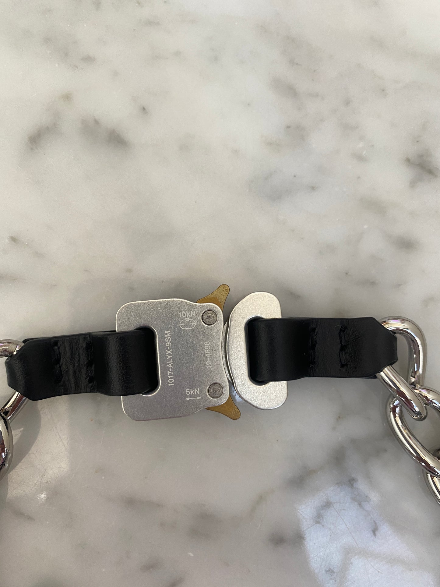 Alyx - Silver Roller Coaster Buckle Chain Necklace