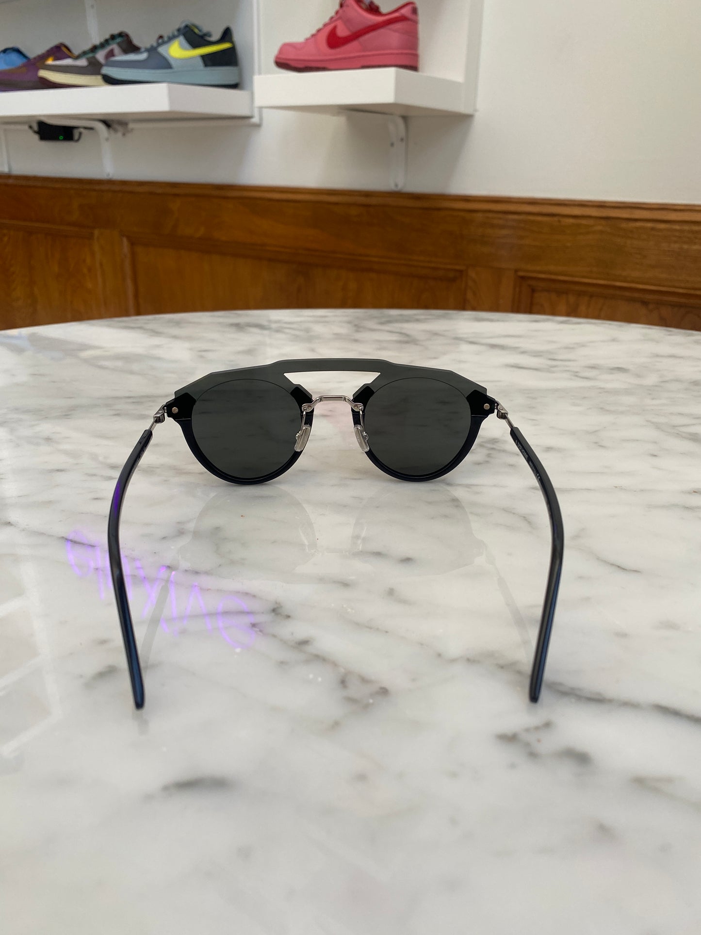 Dior - Black Futuristic Sunglasses