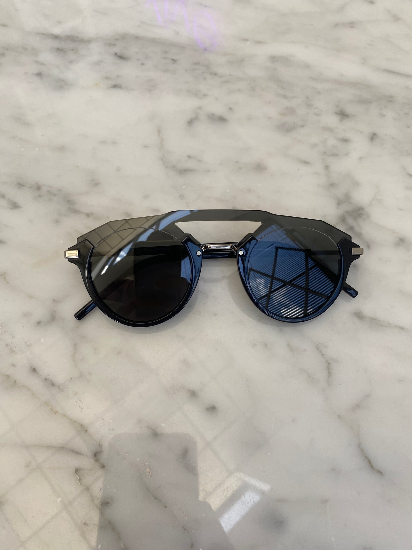 Dior - Black Futuristic Sunglasses