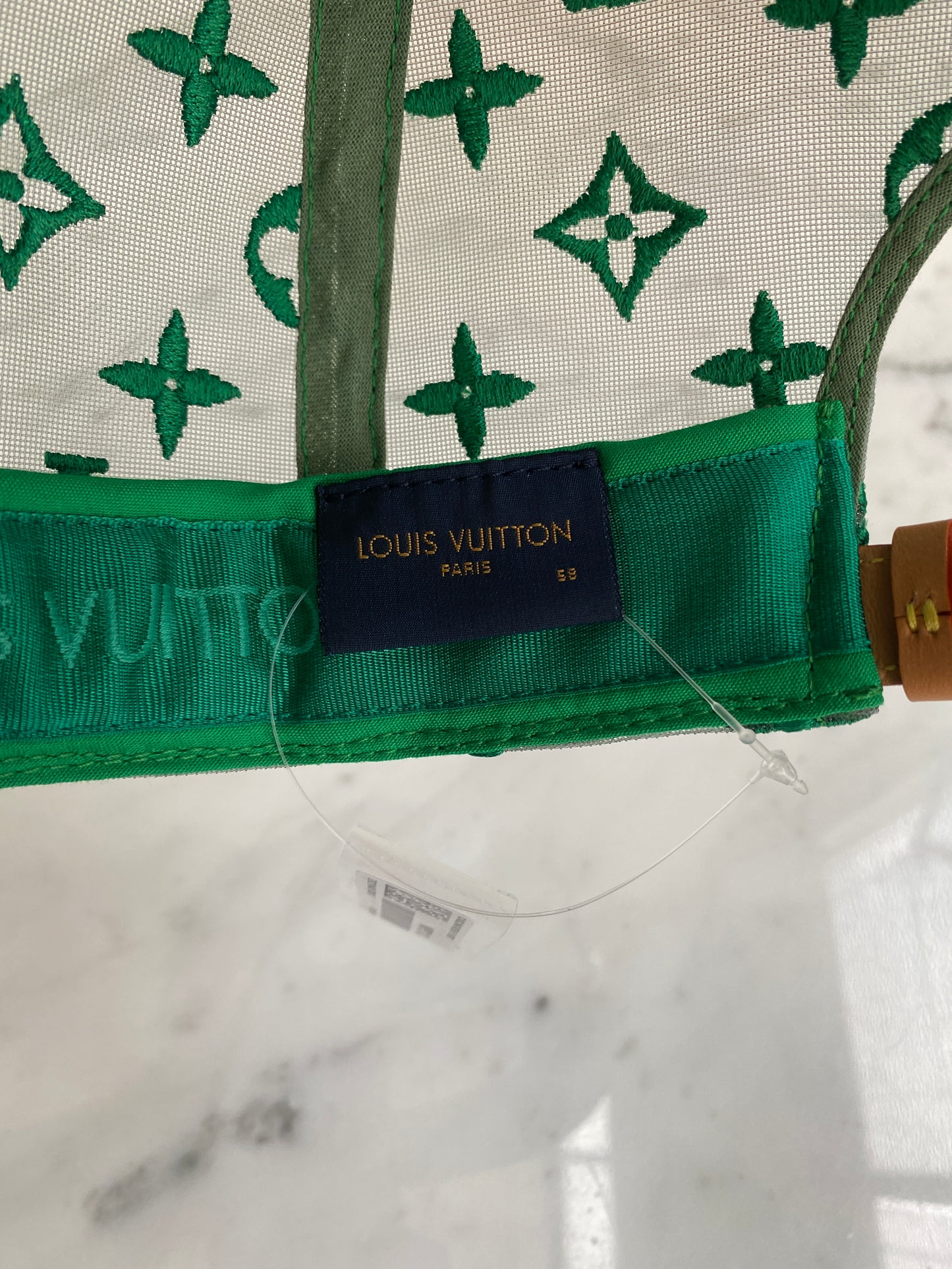 Louis Vuitton - Green Everyday LV Mesh Monogram Trucker Hat