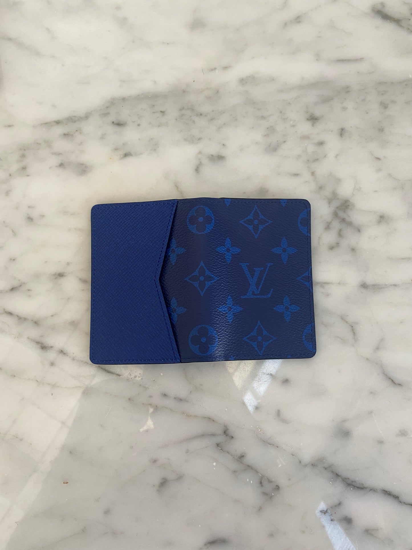 Louis Vuitton - Monogram Pocket Organizer Wallet (Navy Blue)