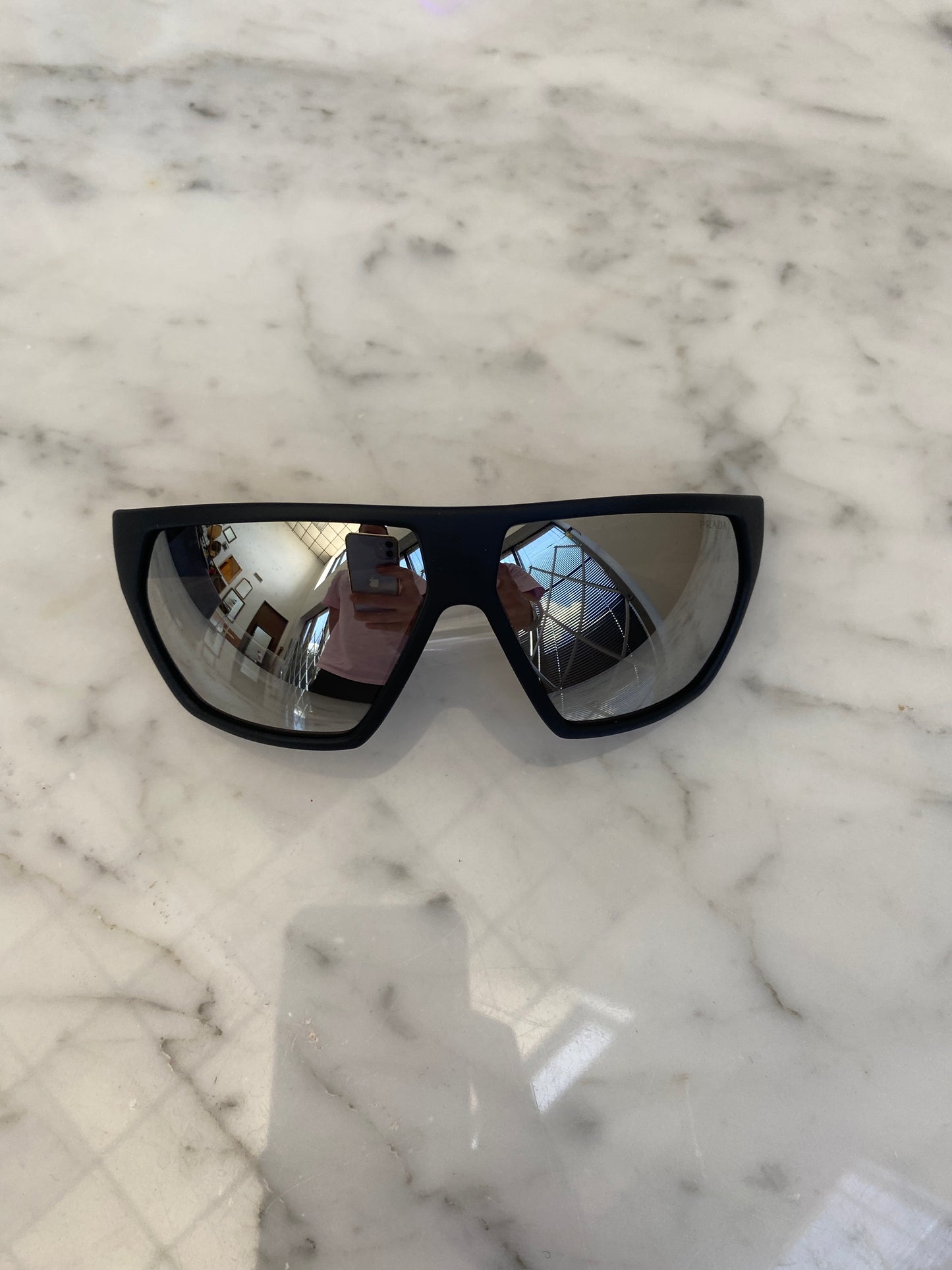 Prada - Black PS 08US Sport Sunglasses